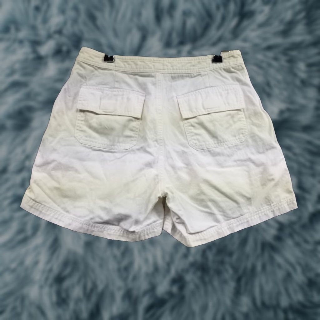 Ocean Pacific OP Ocean Pacific White Womens Shorts 13-14 Casual Drawstring Regular Chino Shorts Womens Size 34" / US 12 / IT 48 - 1 Thumbnail
