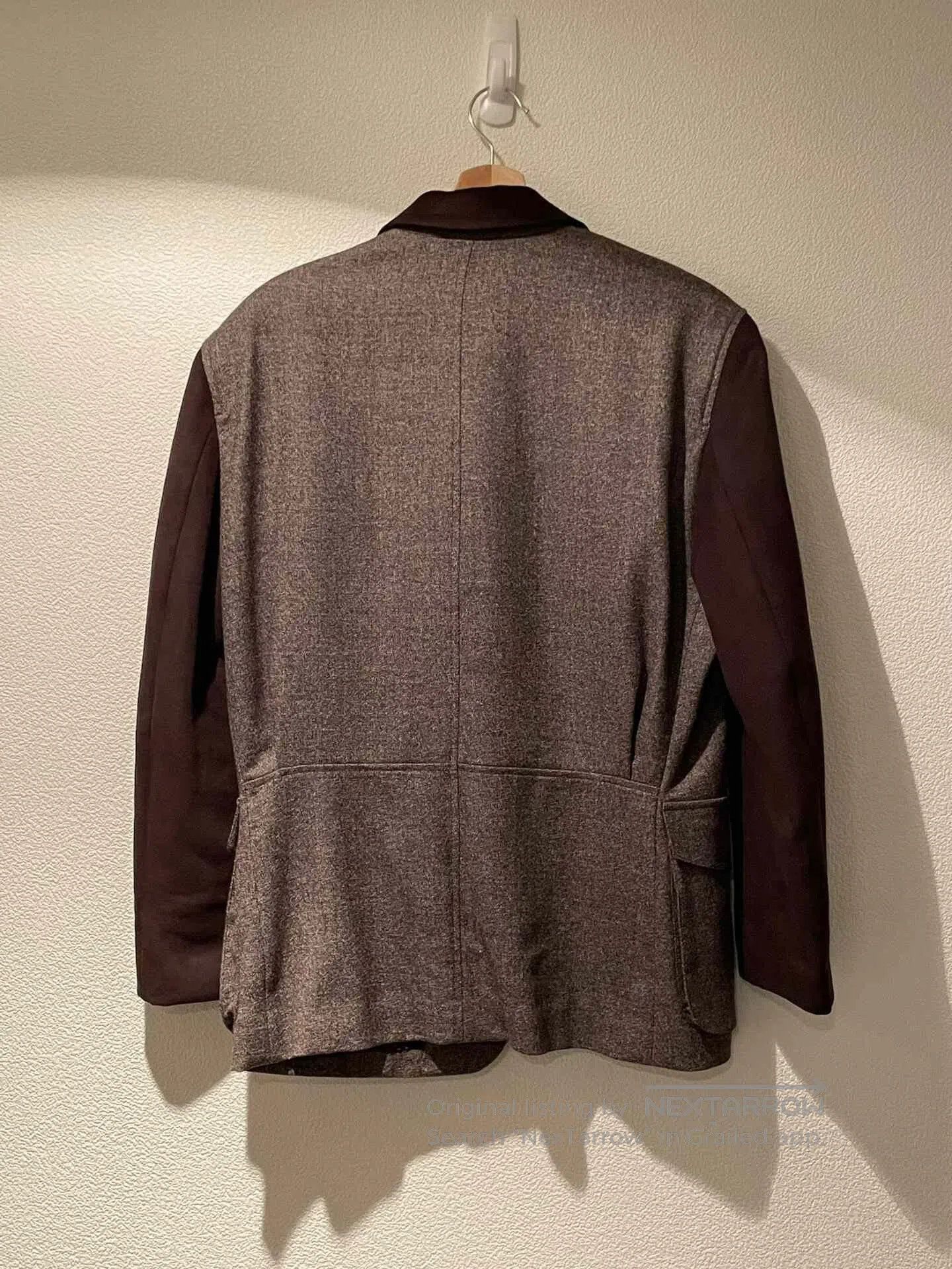 Issey Miyake Issey Miyake 80s Walnut Button Blazer. Size US M / EU 48-50 / 2 - 2 Thumbnail