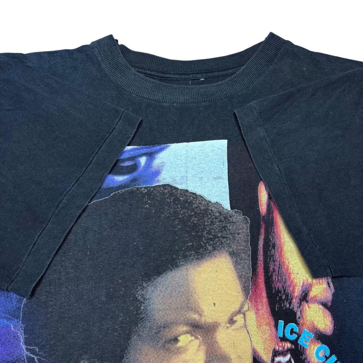 Rap Tees Vtg 1990s Ice Cube The Predator Rap Tee Double Sided T-Shirt Size US L / EU 52-54 / 3 - 3 Thumbnail