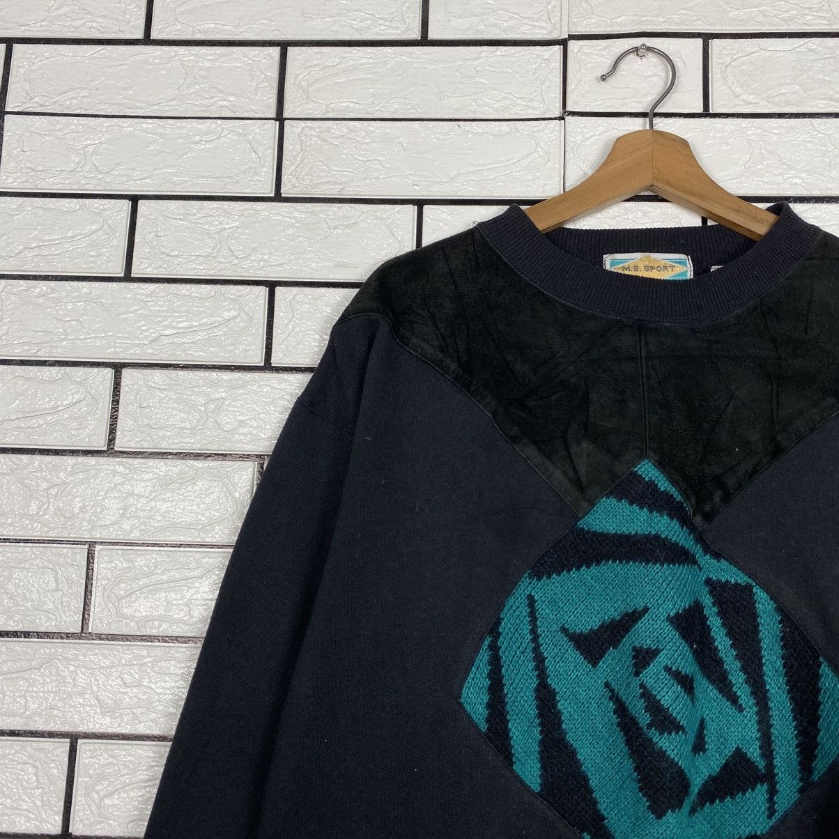 Issey Miyake Vintage Sweatshirt ME Sport Big Logo Size US L / EU 52-54 / 3 - 8 Thumbnail