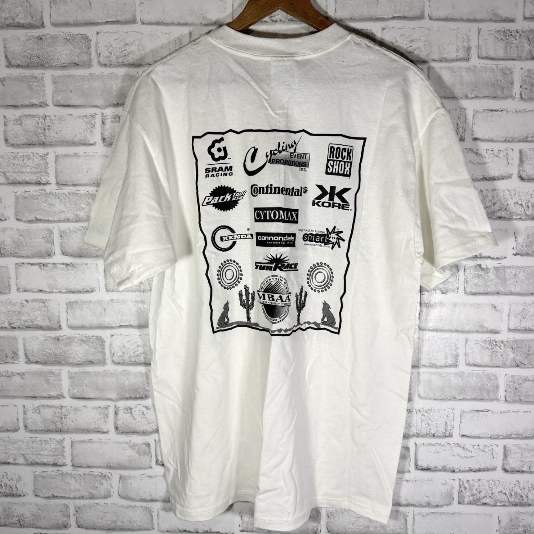 Hanes VINTAGE Hanes Carrera Grande 2000 White Graphic Tee Mens Size L Adult Regular Shirt Graphic Tee 2000s Mens Size US L / EU 52-54 / 3 - 5 Thumbnail