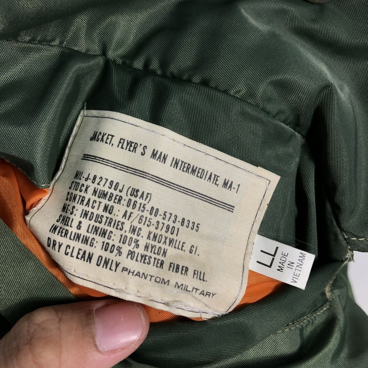 Japanese Brand 🔥VINTAGE MA-1 BOMBER JACKET MILITARY COLLECTION ISSEY MIYAKE Size US L / EU 52-54 / 3 - 22 Thumbnail