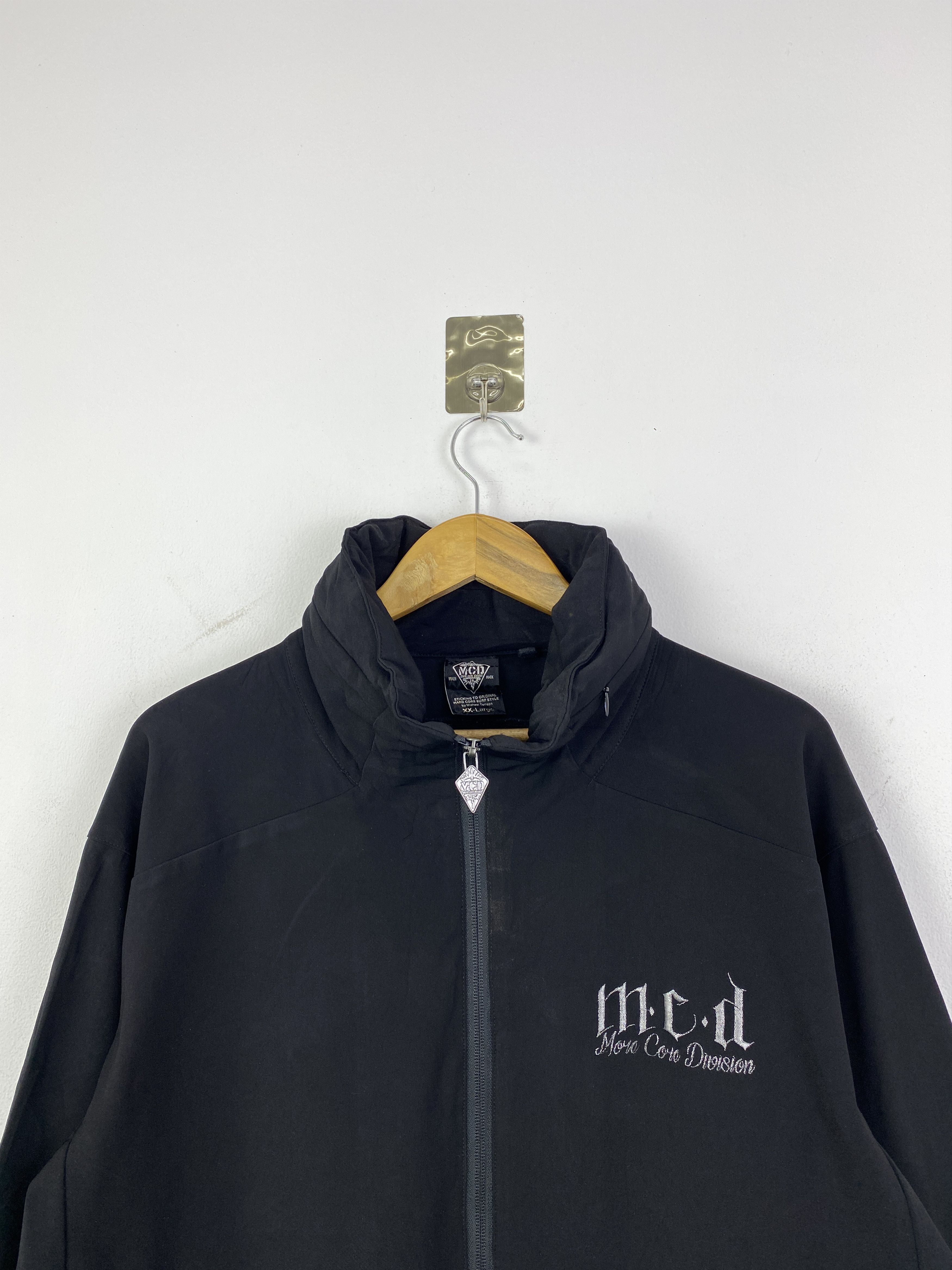 Japanese Brand Vintage MCD Mon Cao Dunsson Full-zip Jersey Jacket JA0241 Size US XXL / EU 58 / 5 - 3 Thumbnail