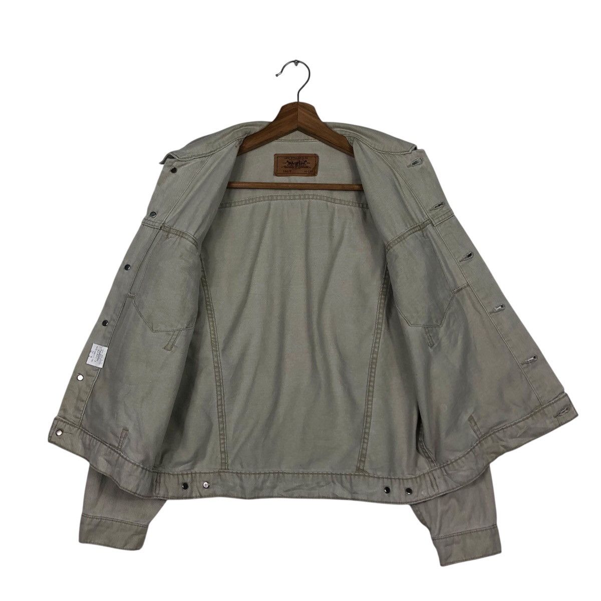 Levi's 📌Vintage Cropped Trucker Denim Biker Jacket Levi's Size US M / EU 48-50 / 2 - 14 Thumbnail