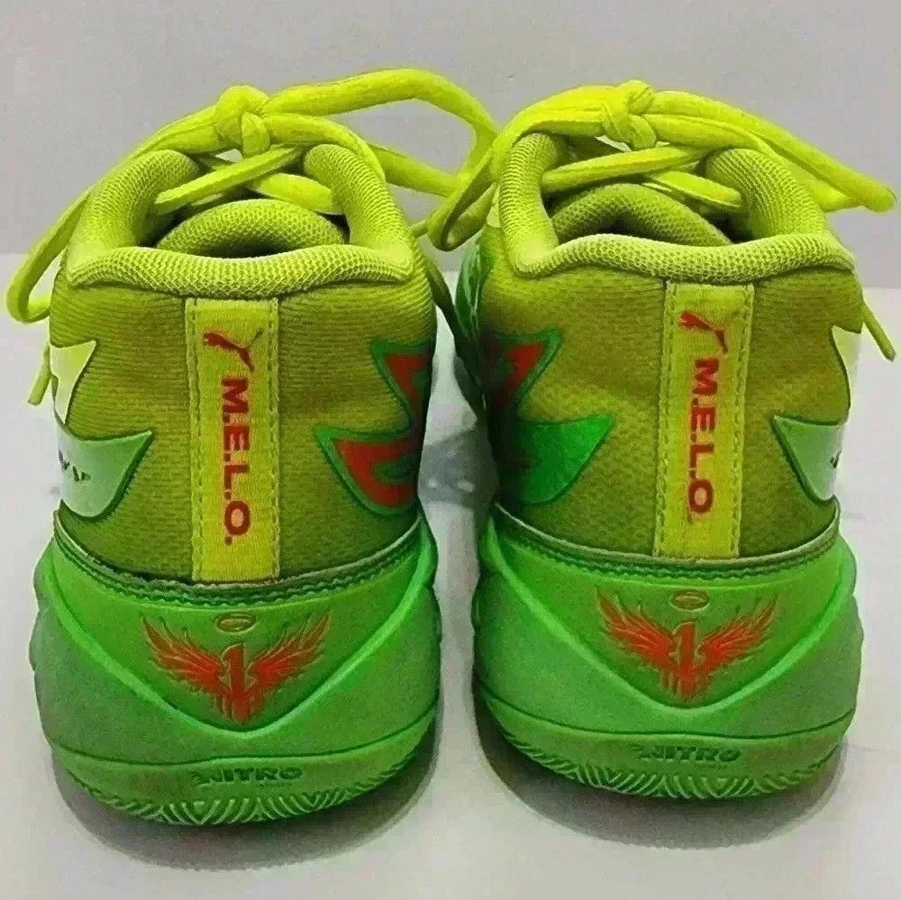 Puma × Sneakerboy Puma LaMelo Ball Nickelodeon Lace-Up Slime Lime Green Kicks Size US 6 / EU 39 - 5 Thumbnail