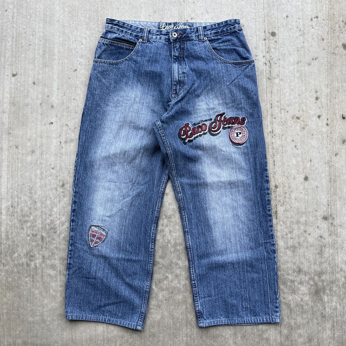 JNCO Vintage Paco Jeans Baggy Size US 36 / EU 52 - 2 Thumbnail