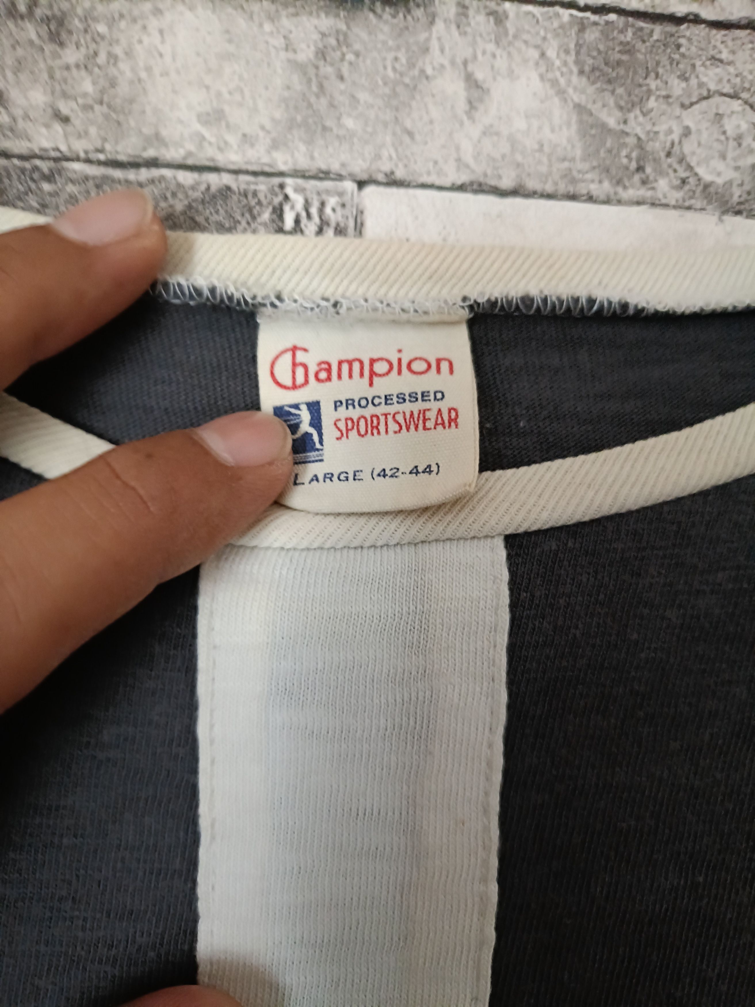 Champion × Vintage Vintage champion ringer tee shirt Size US L / EU 52-54 / 3 - 3 Thumbnail