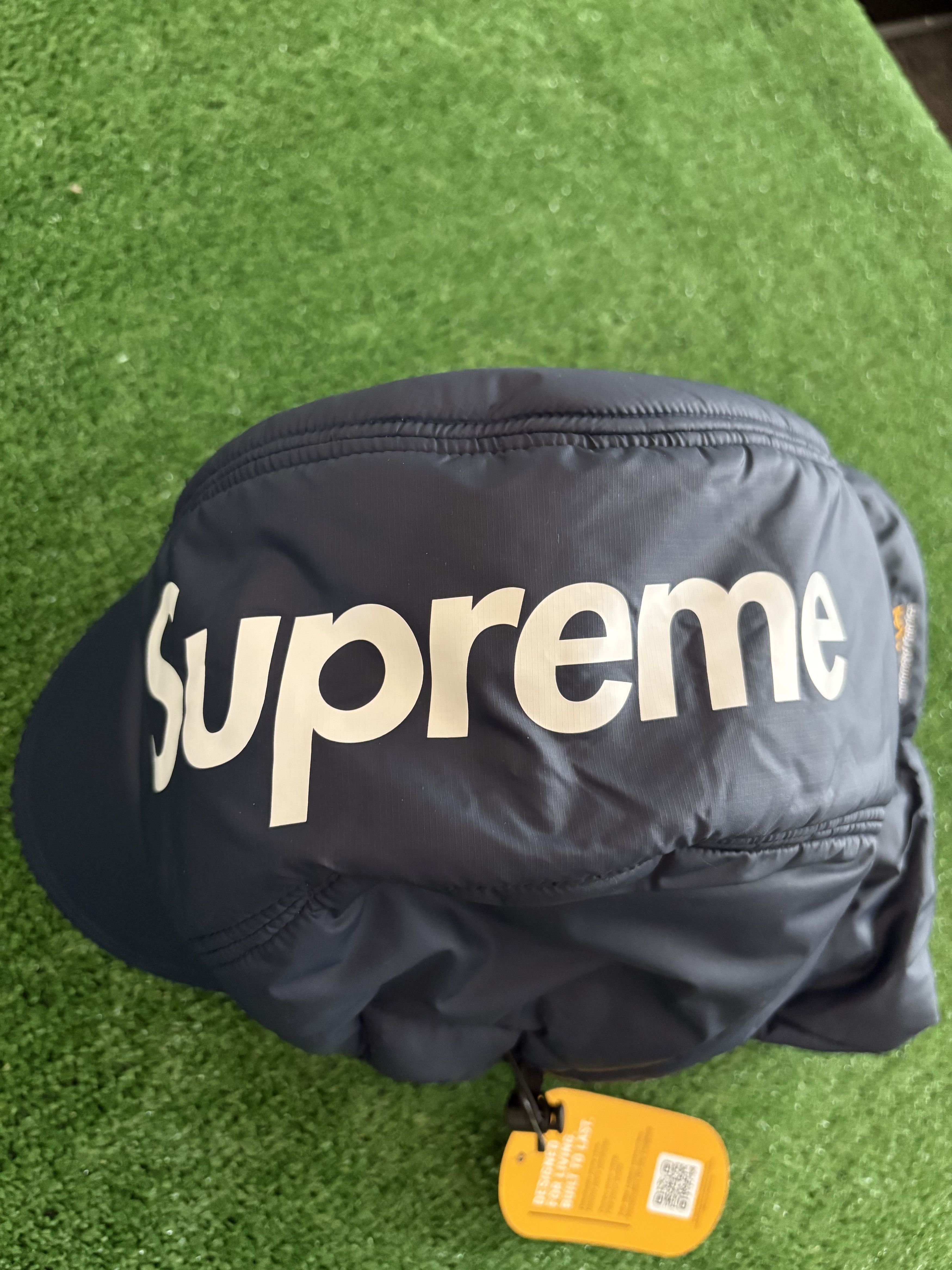 Supreme Supreme Cordura Puffer Balaclava Navy Size ONE SIZE - 5 Thumbnail