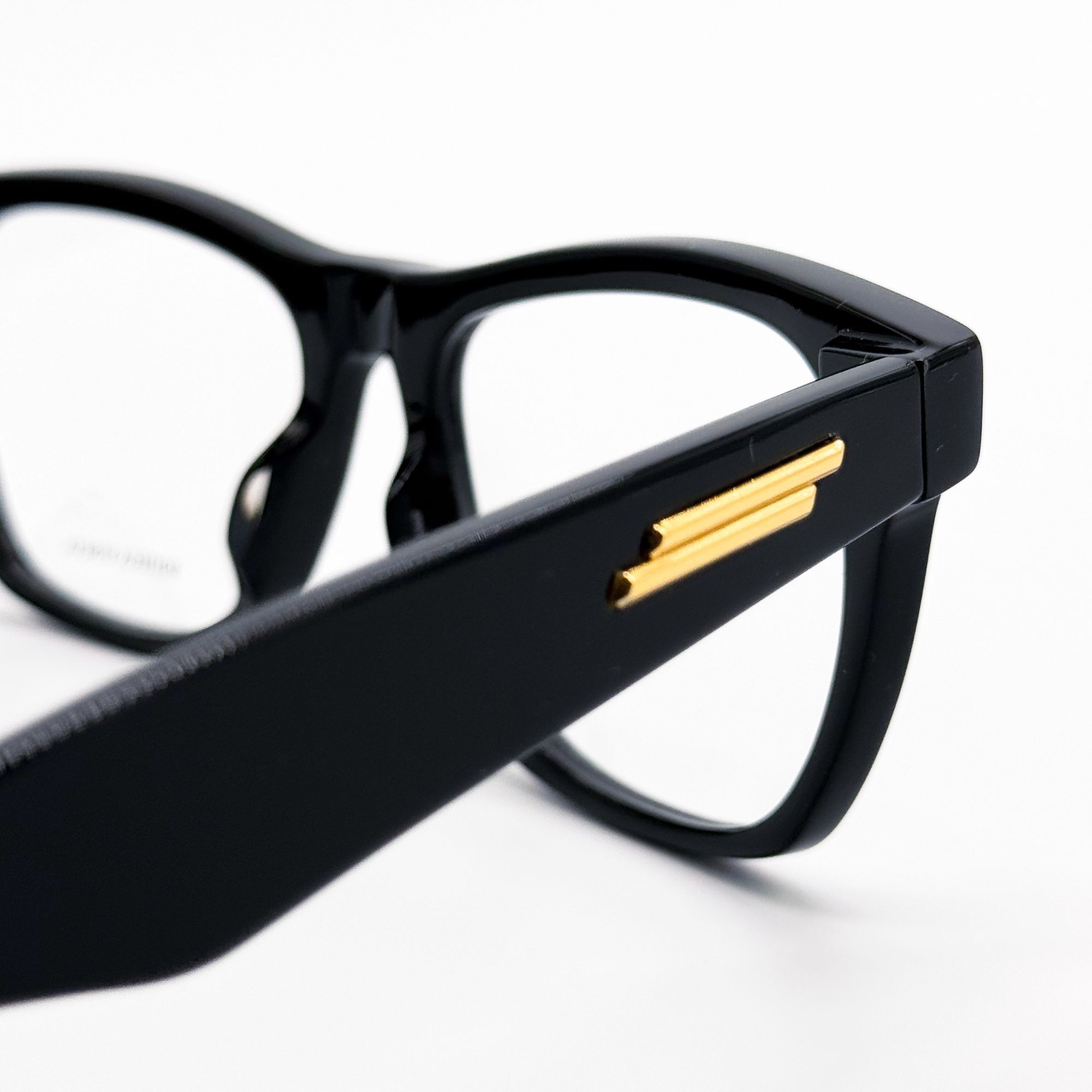 Bottega Veneta NEW BOTTEGA VENETA EYEGLASSES BV1120OA 001 BLACK SQUARE WOME Size ONE SIZE - 5 Thumbnail