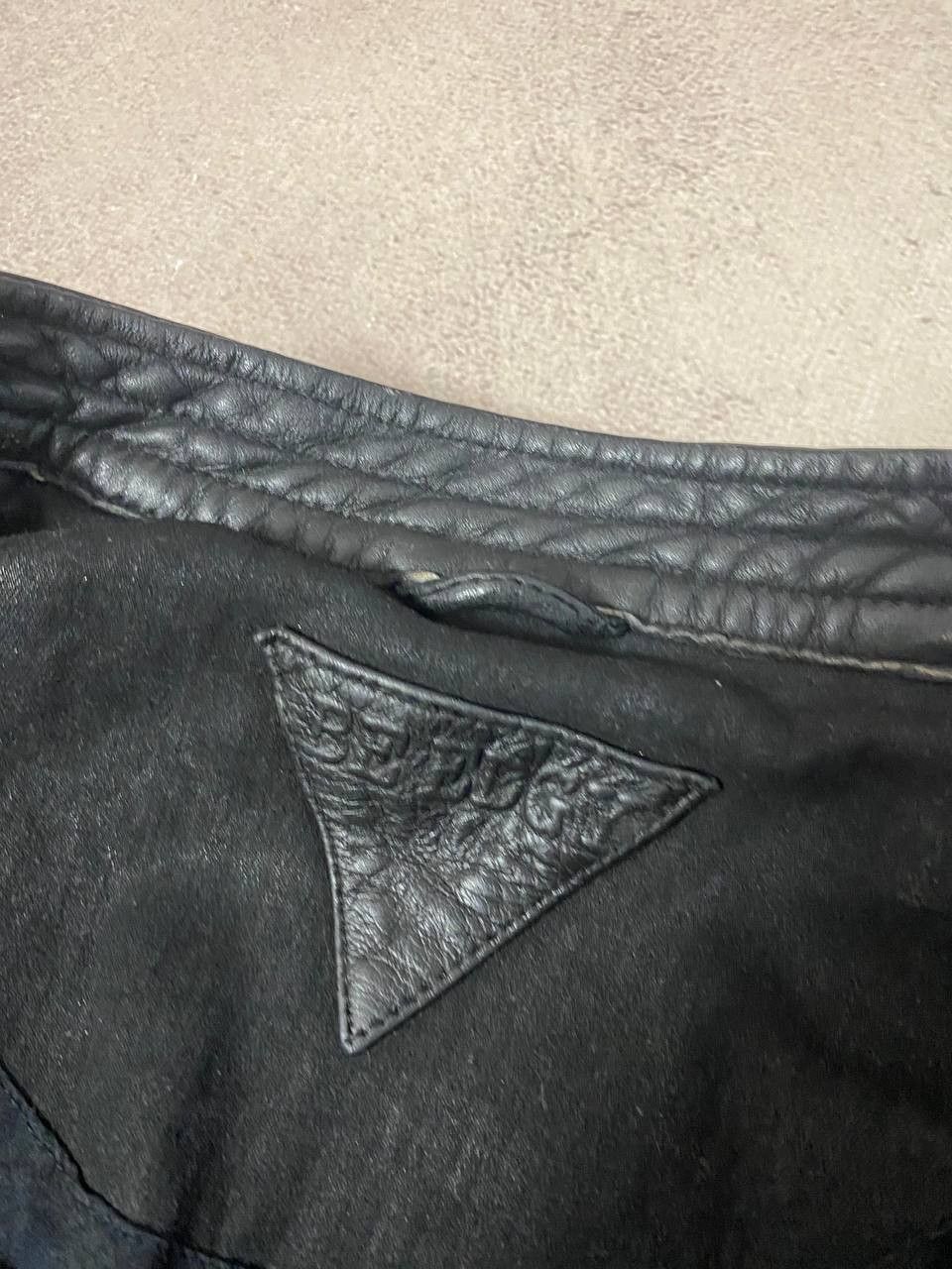 If Six Was Nine Leather Avant Garde Rick Owens style Faded Cropped jacket Size M / US 6-8 / IT 42-44 - 7 Thumbnail