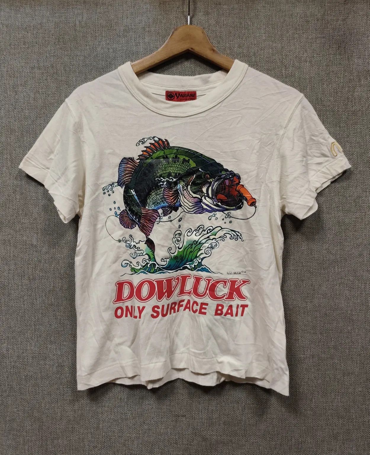 Evisu T shirt evisu dowluck only surface bait Size S / US 4 / IT 40 - 2 Thumbnail