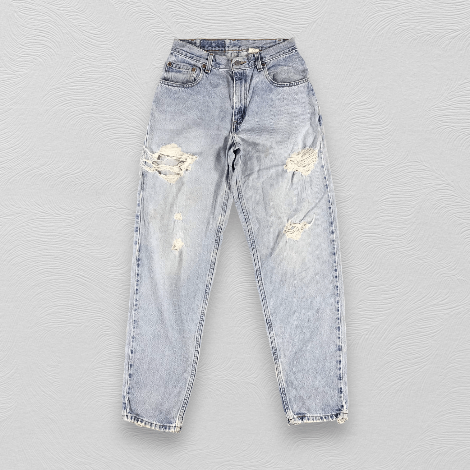 Levi's Vintage Levis 505 Jeans Distressed Denim KJ836 Size US 31 - 1 Thumbnail