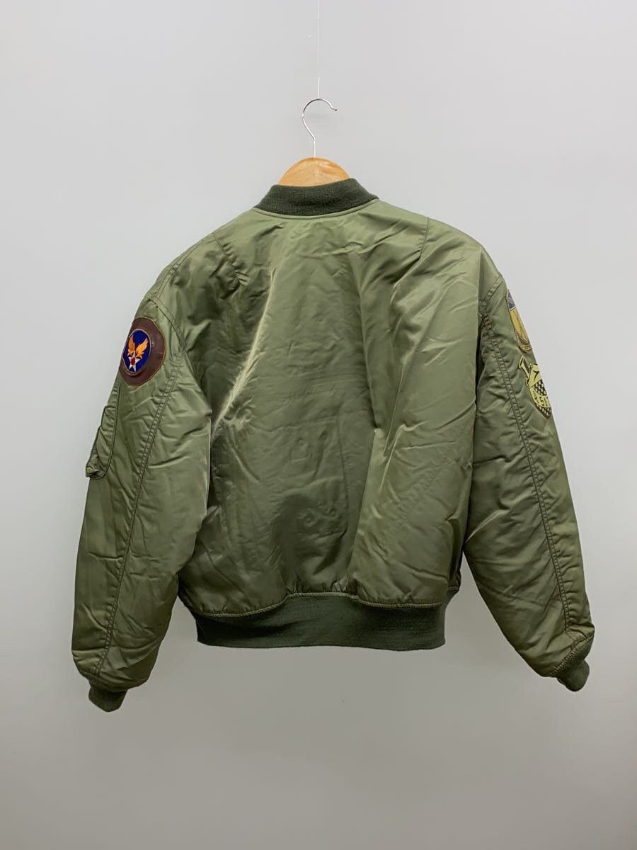 Avirex Avirex Usa Ma-1 Nylon Flight Jacket Khaki Size US XS / EU 42 / 0 - 2 Thumbnail