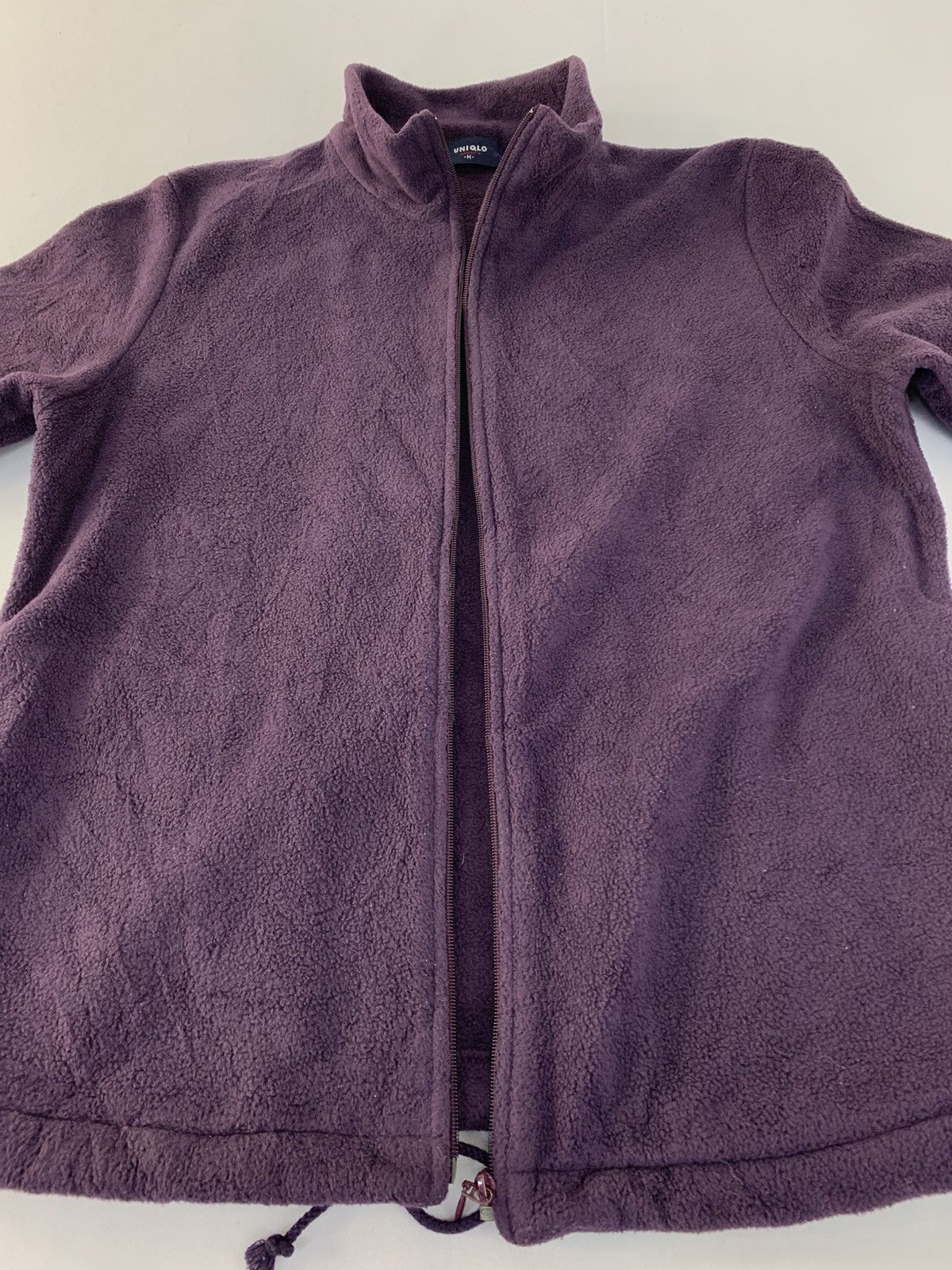 Vintage Uniqlo Fleece Jacket Zip Up Double Pocket Size US M / EU 48-50 / 2 - 3 Thumbnail
