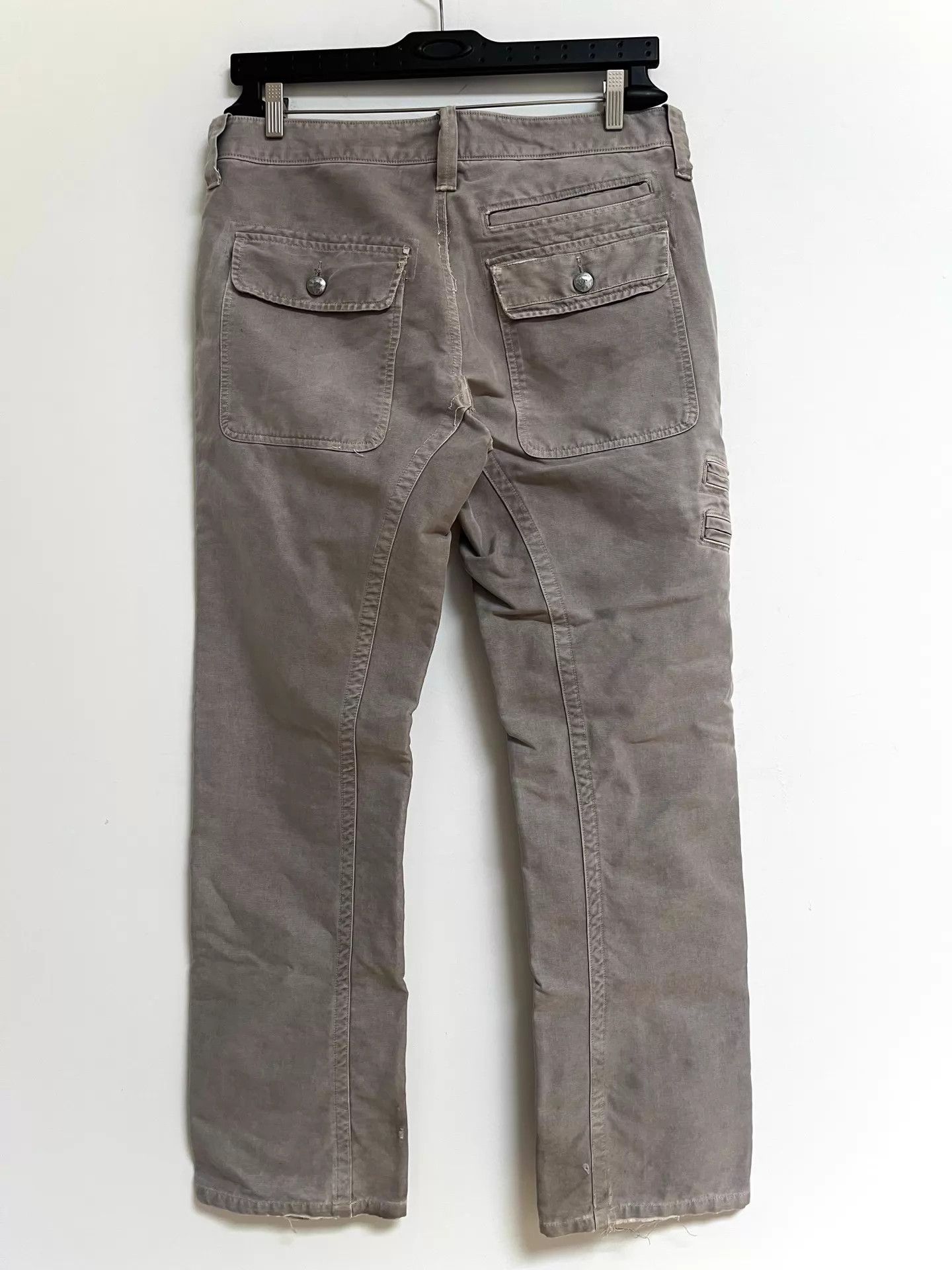 Armani Exchange Armani Exchange 00ss Vintage Canvas Cargo Pants 32 Size US 32 / EU 48 - 7 Thumbnail
