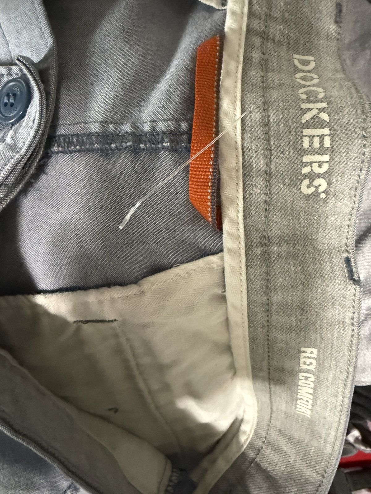 Dockers Dockers Flex Comfort Light Blue Shorts Size 38. Inseam 8in Size US 38 / EU 54 - 4 Thumbnail