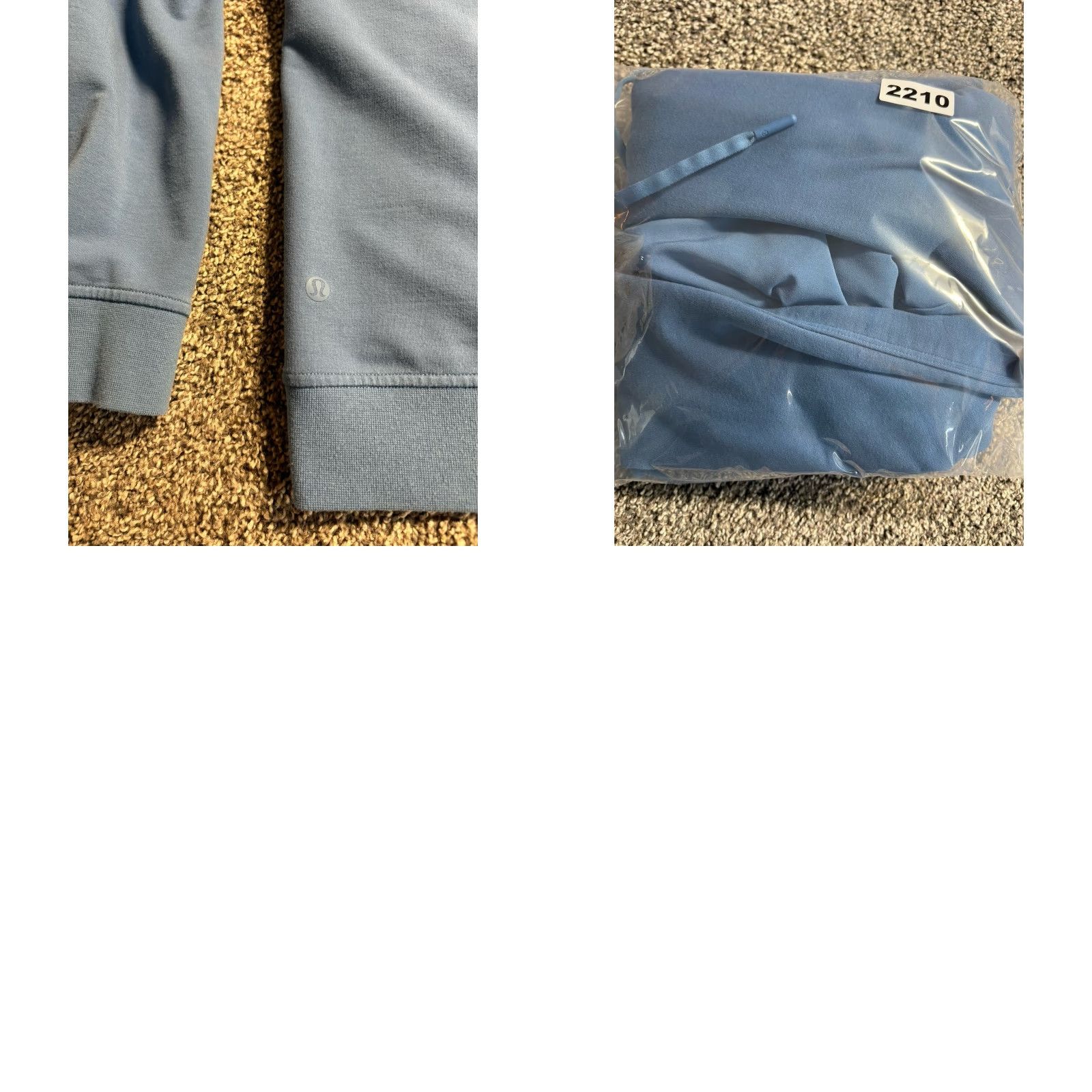 Lululemon Lululemon City Sweat Hoodie Mens Medium Sweatshirt LM3AUPS American Patch Hoodie pullover City pattern solid black? blue? (Original color: Blue) Size US M / EU 48-50 / 2 - 9 Thumbnail