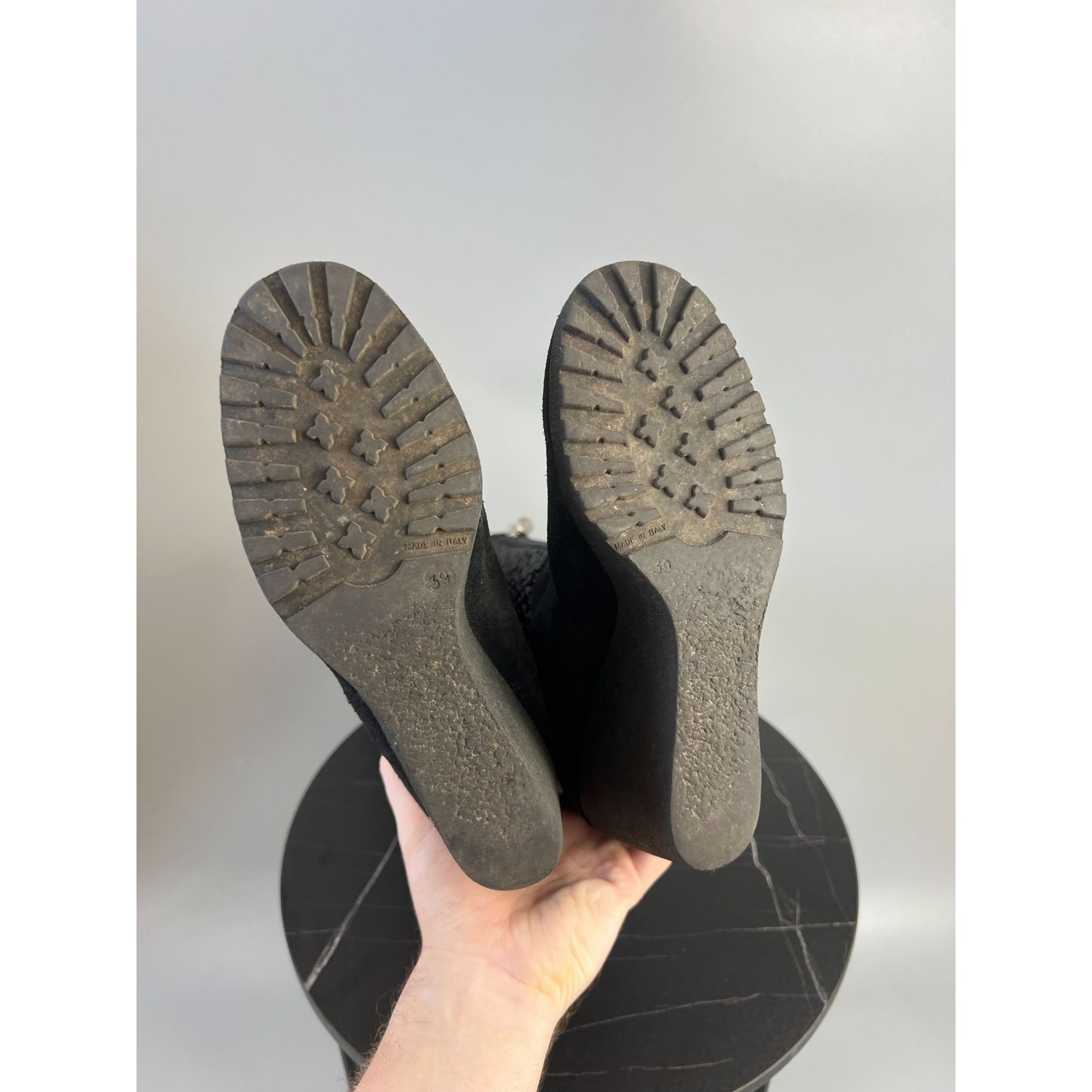 Fendi Fendi Bubbles Knee High Suede Boots Size EU 39 (Y0494) Size US 9 / IT 39 - 9 Thumbnail