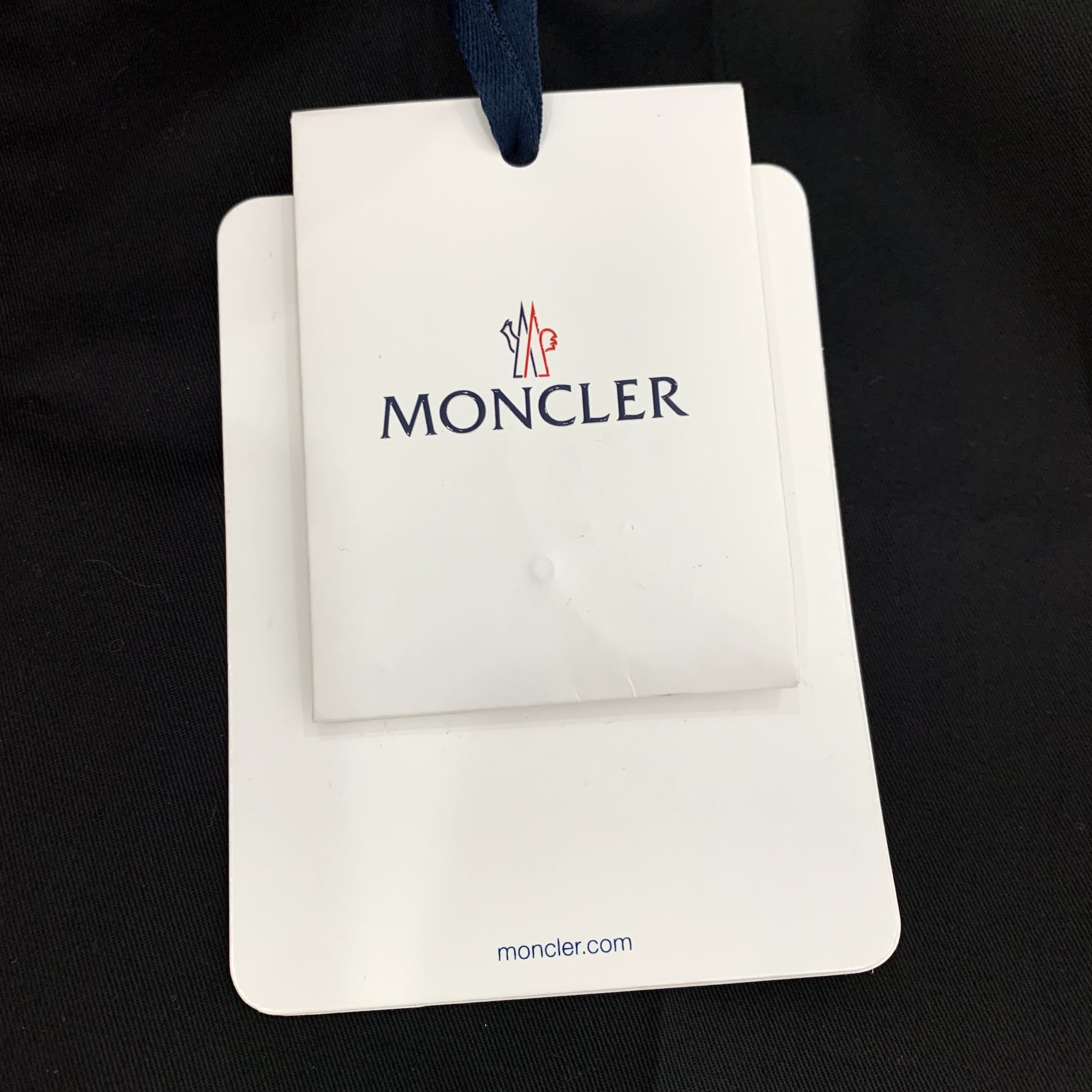 Moncler Moncler Pants – 2023 Black Cotton Trousers (Size 38) Size US 38 / EU 54 - 3 Thumbnail