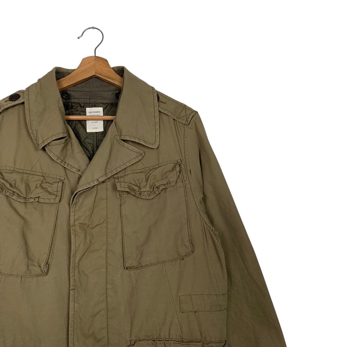 Japanese Brand Japanese Brand Back Number Multipocket Military Jacket Size US L / EU 52-54 / 3 - 5 Thumbnail