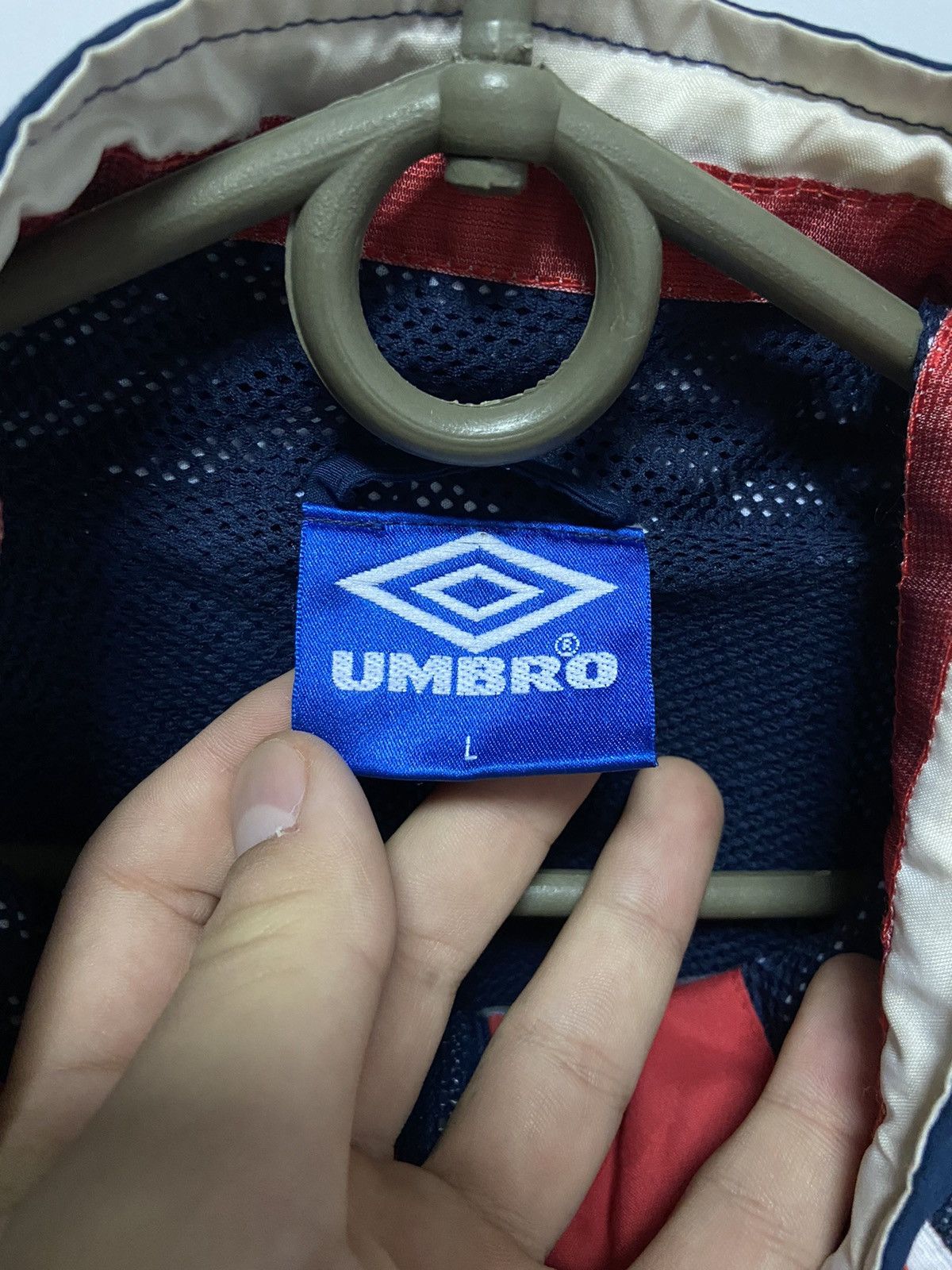 Umbro × Vintage Umbro Vintage Jacket Windbreaker Small Logo Y2K jersey Size US L / EU 52-54 / 3 - 5 Thumbnail