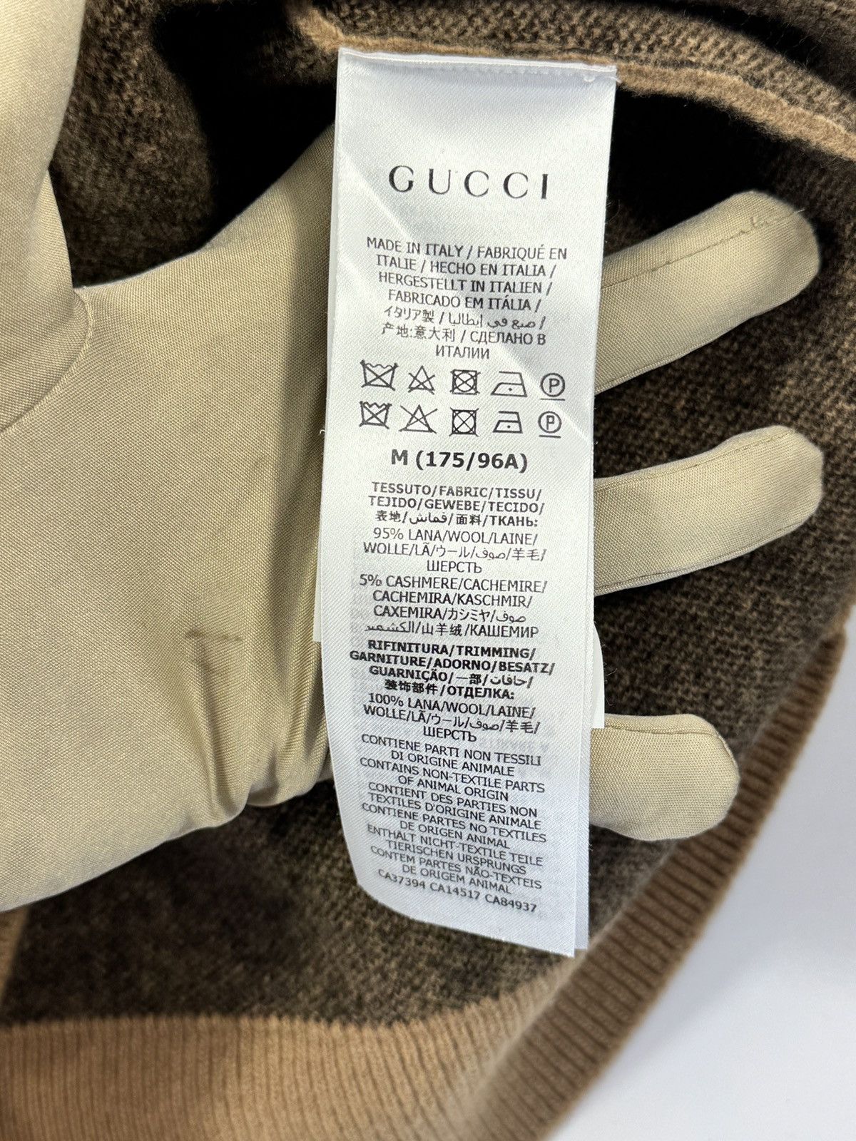 Gucci GG WOOL CARDIGAN Size US M / EU 48-50 / 2 - 5 Thumbnail