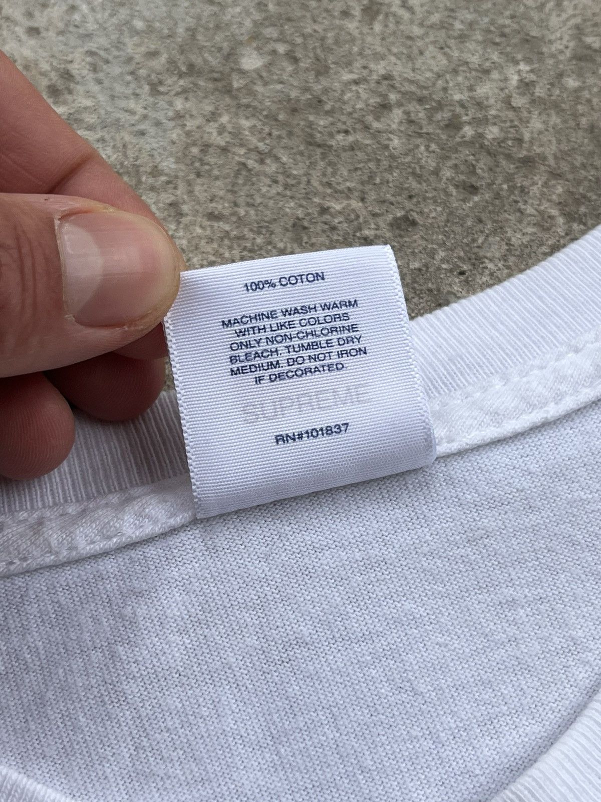 Supreme FW20 Supreme x Yohji Yamamoto Big Logo T-shirt Tee Size US M / EU 48-50 / 2 - 4 Thumbnail