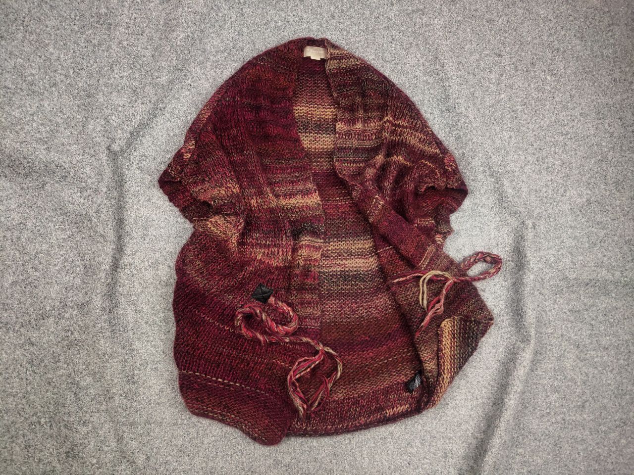 Zadig & Voltaire Zadig & Voltaire Pagli Pa Boho Open Shrug mohair Cardigan Size ONE SIZE - 1 Thumbnail