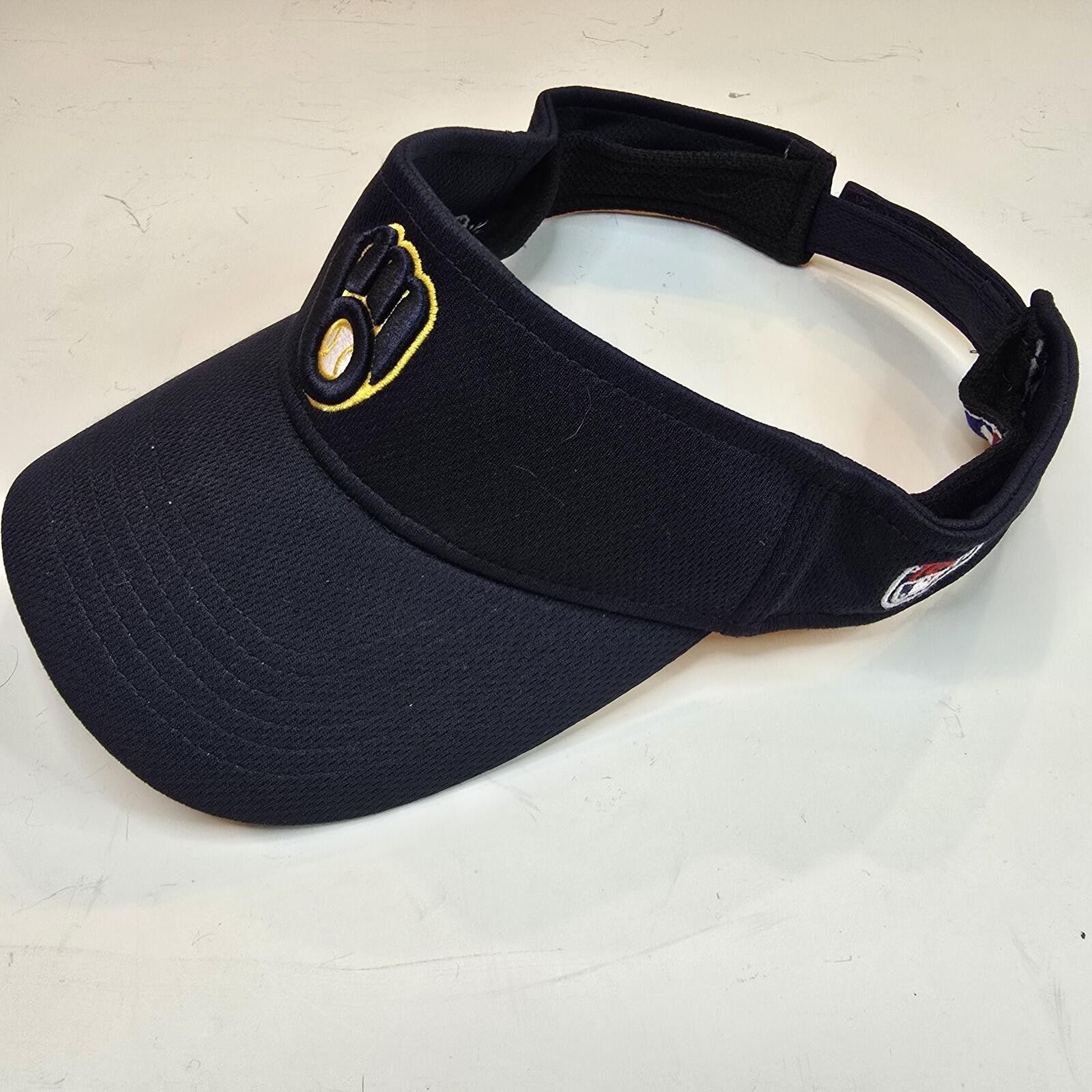 Other MILWAUKEE BREWERS VISOR MLB BASEBALL TEAM NEW ADJUSTABLE CAP Size ONE SIZE - 2 Thumbnail