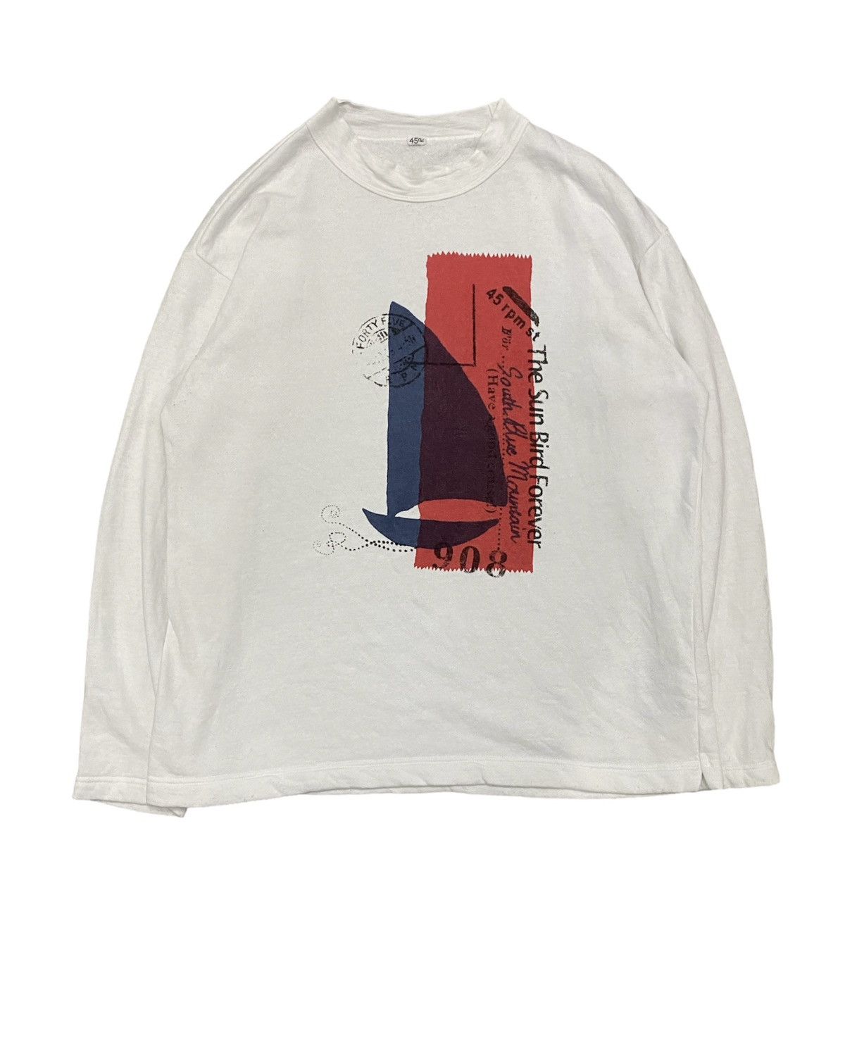 45rpm 45rpm Sailing and poem sweatshirt Size US XL / EU 56 / 4 - 1 Thumbnail