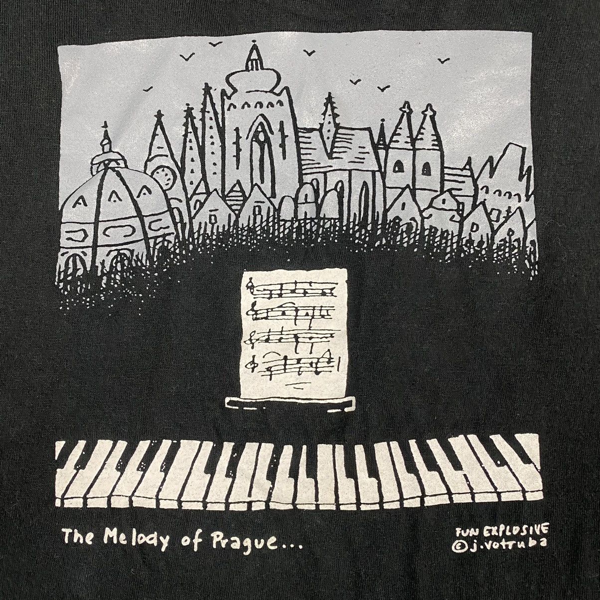 Vintage Vintage 90's JIRI VOTRUBA The Melody Of Prague Art Tee Size US M / EU 48-50 / 2 - 4 Thumbnail