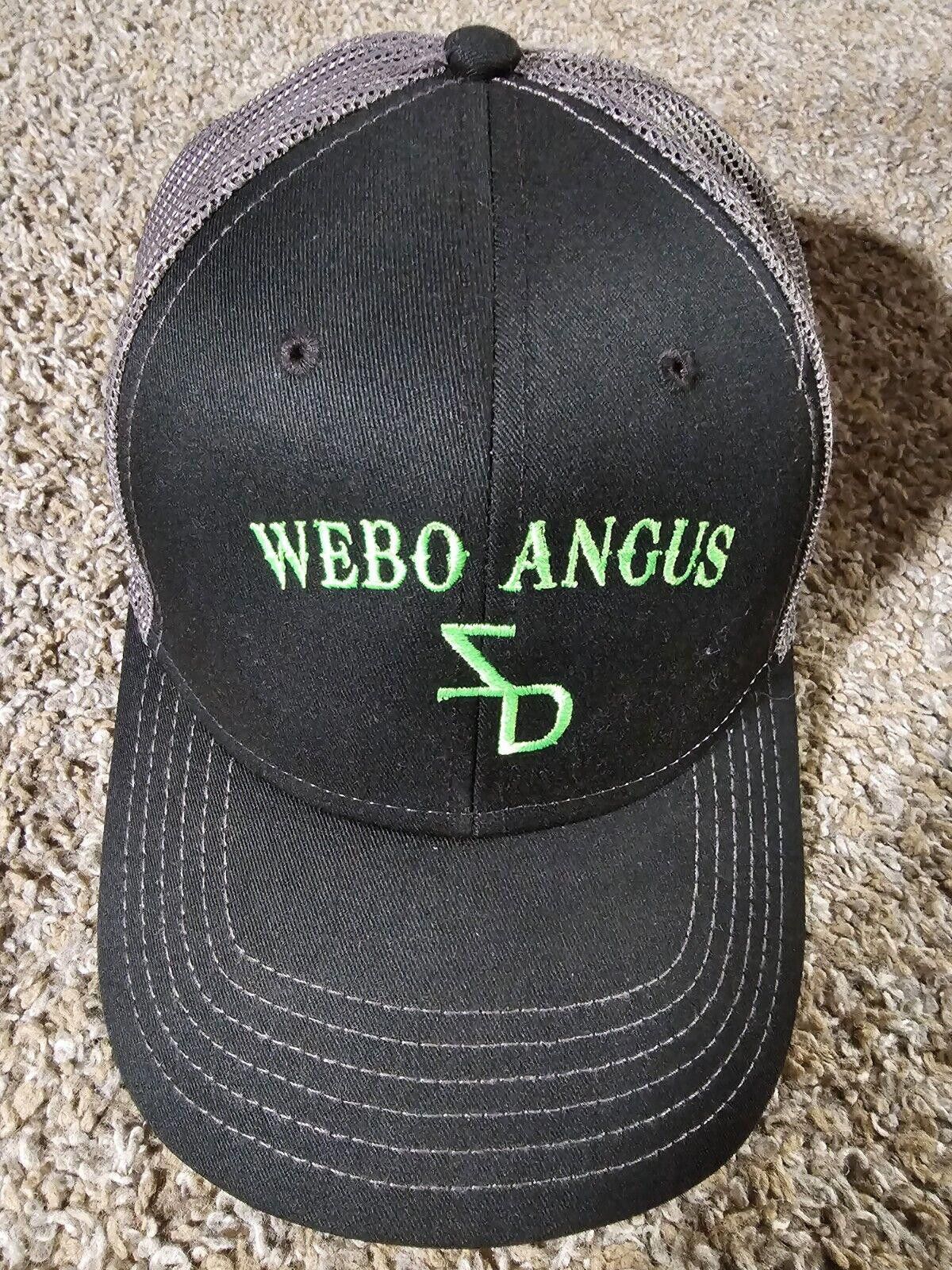 Designer Webo Angus Greenbacks trucker Snapback hat Size ONE SIZE - 2 Thumbnail