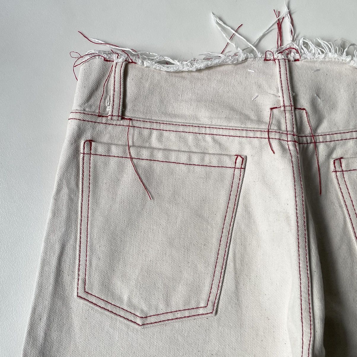 Maison Margiela S/S 21 Inside Out Stitch Jeans Size US 32 / EU 48 - 12 Thumbnail
