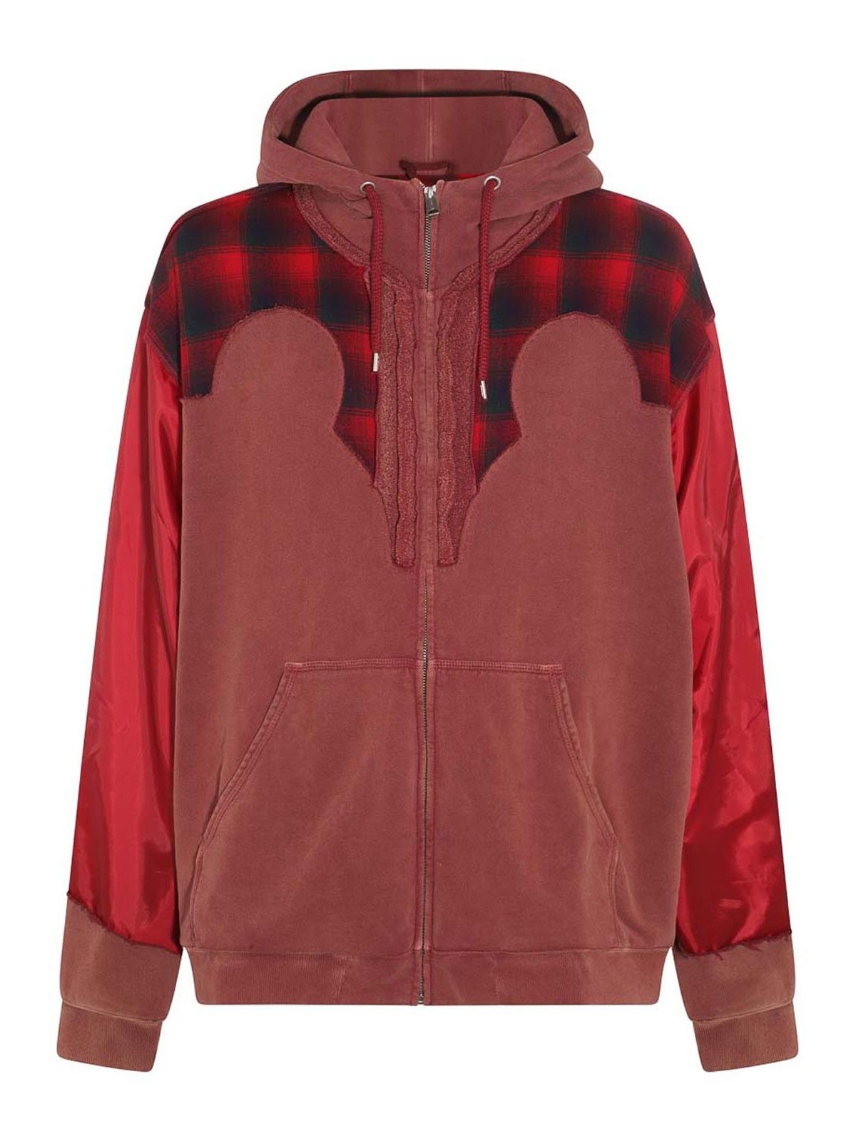 Maison Margiela o1y1124 Zip-Up Hoodie In Multicolor Size US M / EU 48-50 / 2 - 1 Thumbnail