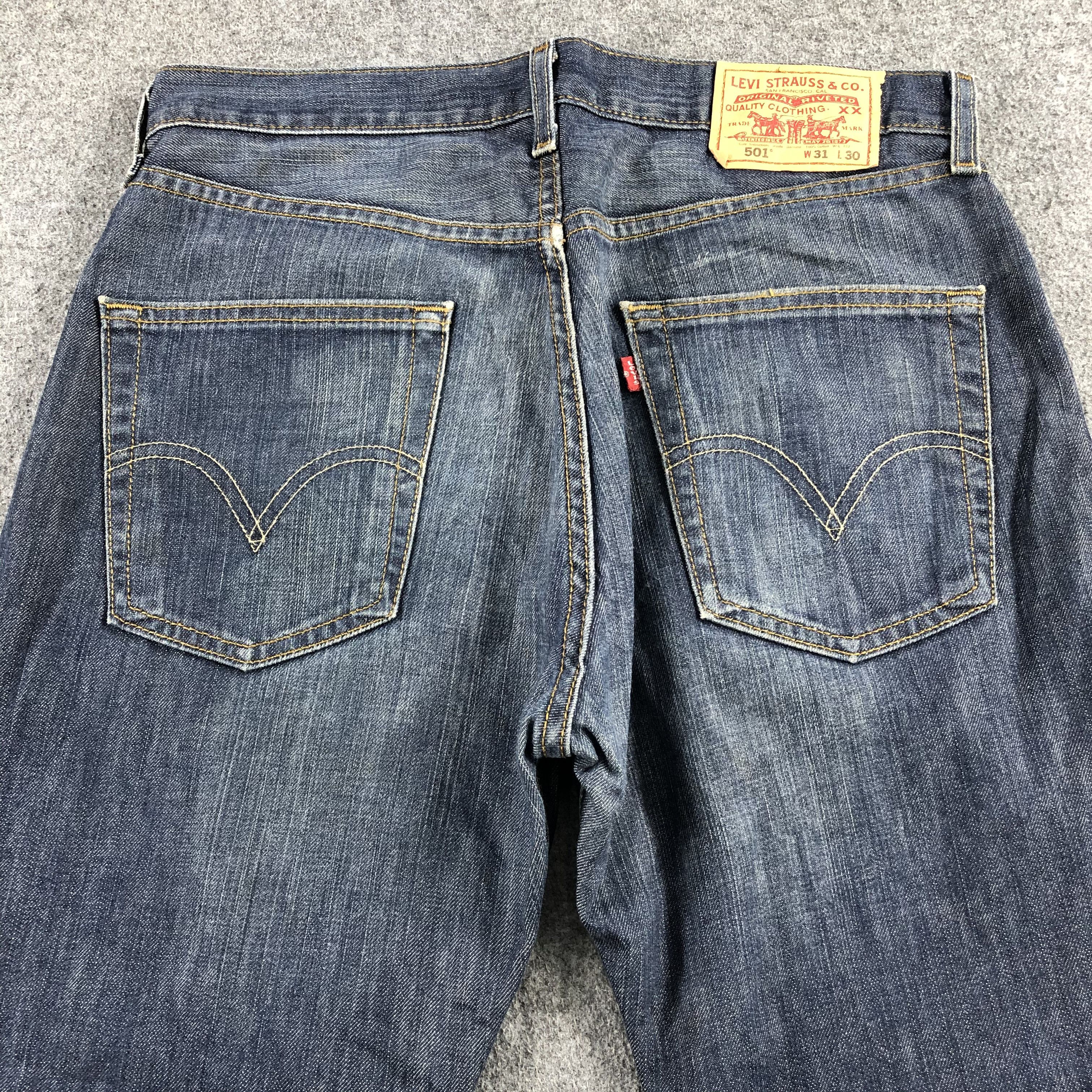 Levi's Vintage 90s Levis 501 Jeans-J1818 Size US 33 - 4 Thumbnail