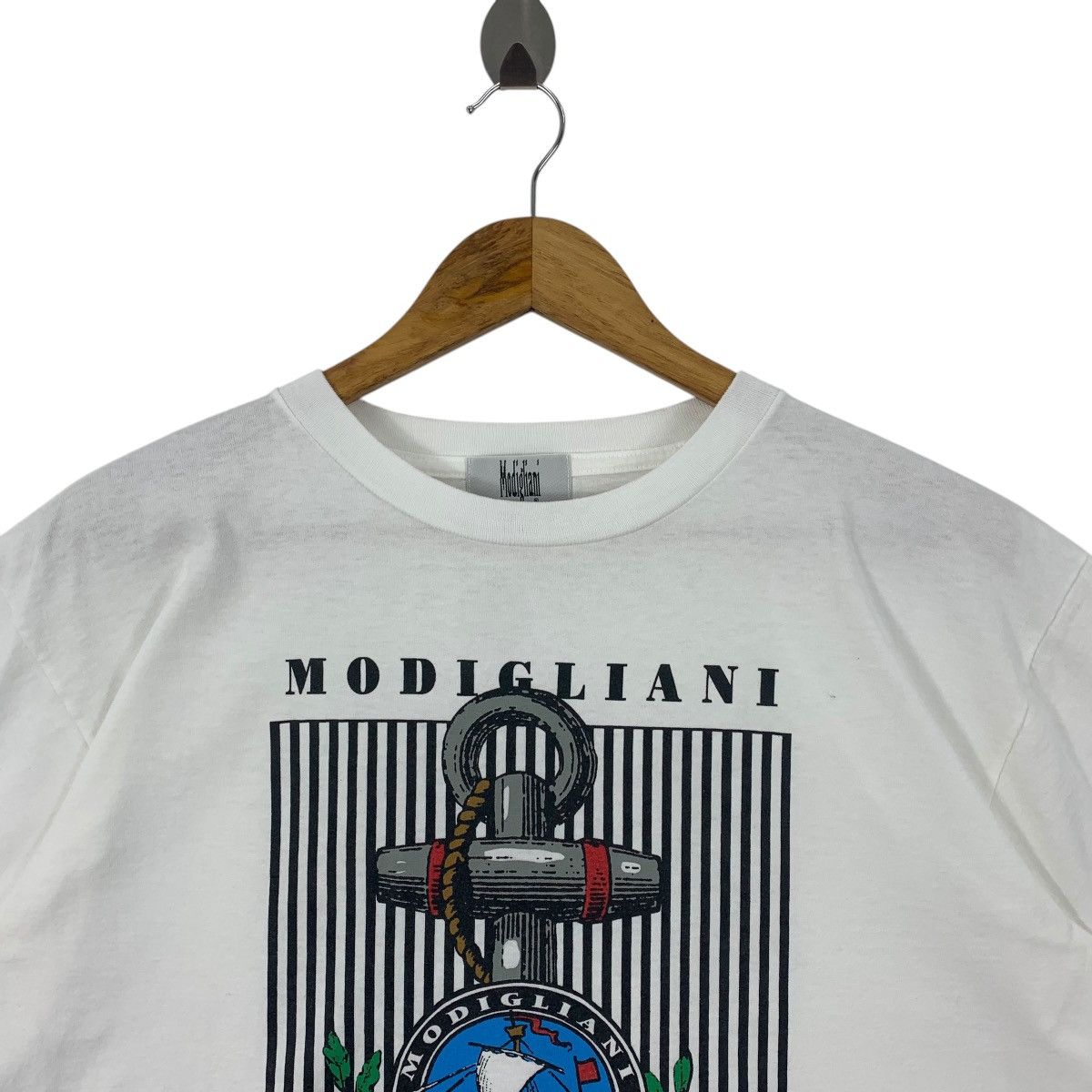 Vintage Vintage 90s MODIGLIANI Art design tee shirt Size US L / EU 52-54 / 3 - 2 Thumbnail