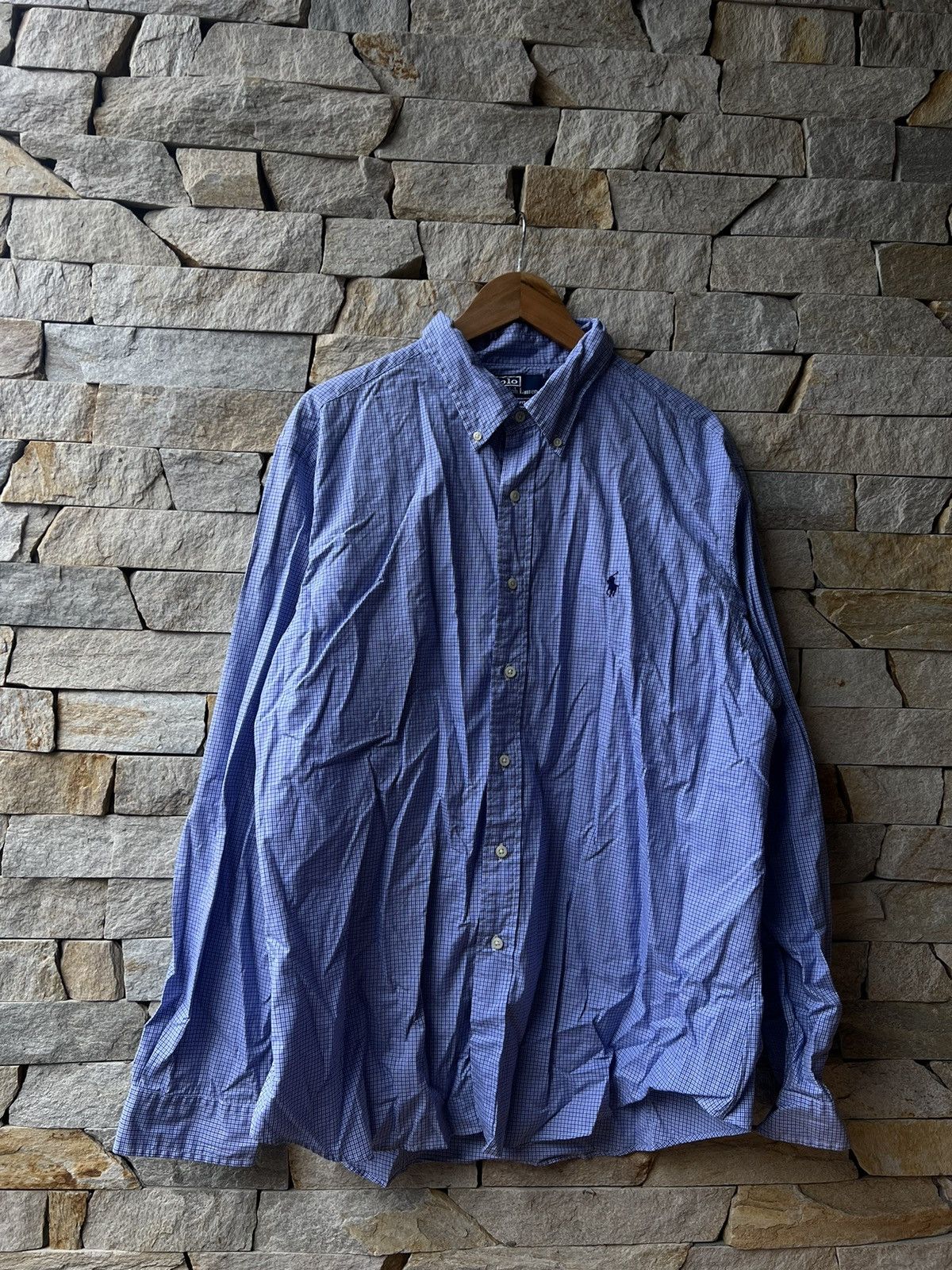 Polo Ralph Lauren × Ralph Lauren × Vintage Polo Ralph Lauren Vintage Shirt Size US XXL / EU 58 / 5 - 1 Thumbnail