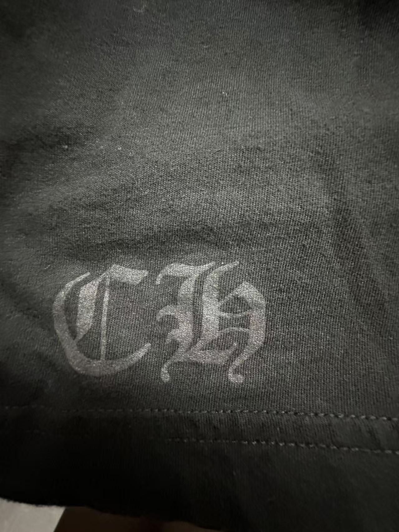 Chrome Hearts Chrome Hearts Pink Dagger Script Logo Long Sleeves Tee Size US M / EU 48-50 / 2 - 7 Thumbnail