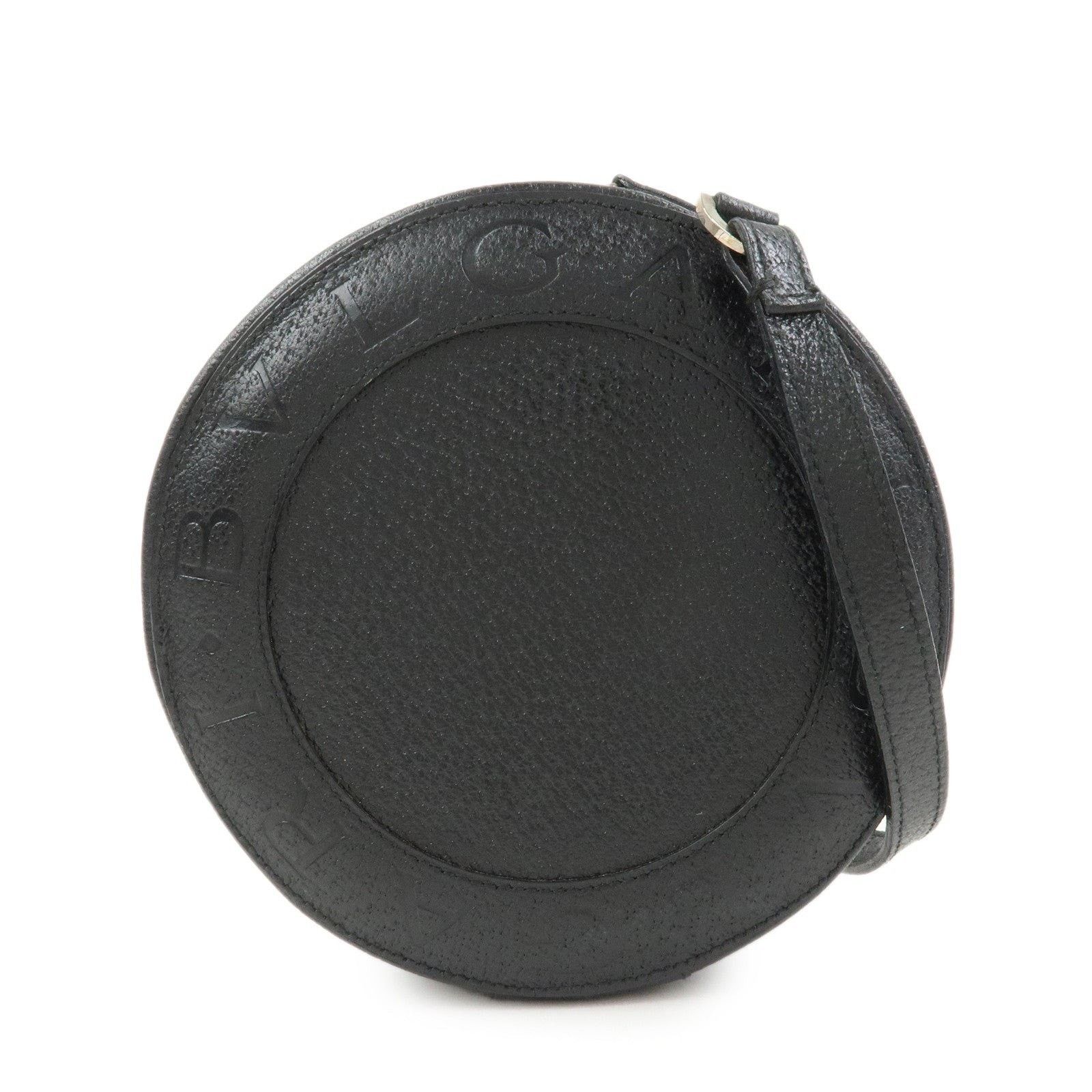 Bvlgari Bvlgari B-Zero1 Drum Calfskin Shoulder Bag Black Size ONE SIZE - 1 Thumbnail