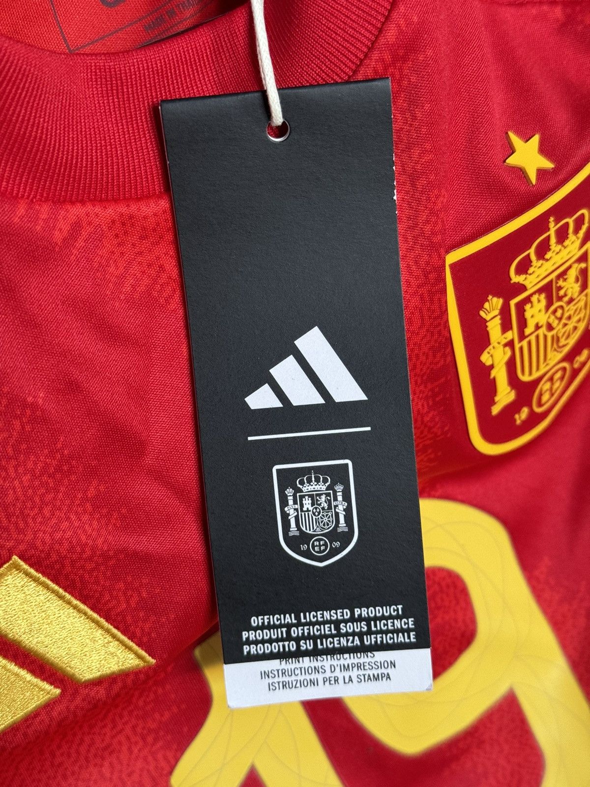 Adidas New KIDS Spain 24/25 Home Yamal Football Jersey T-Shirt Size US XS / EU 42 / 0 - 9 Thumbnail