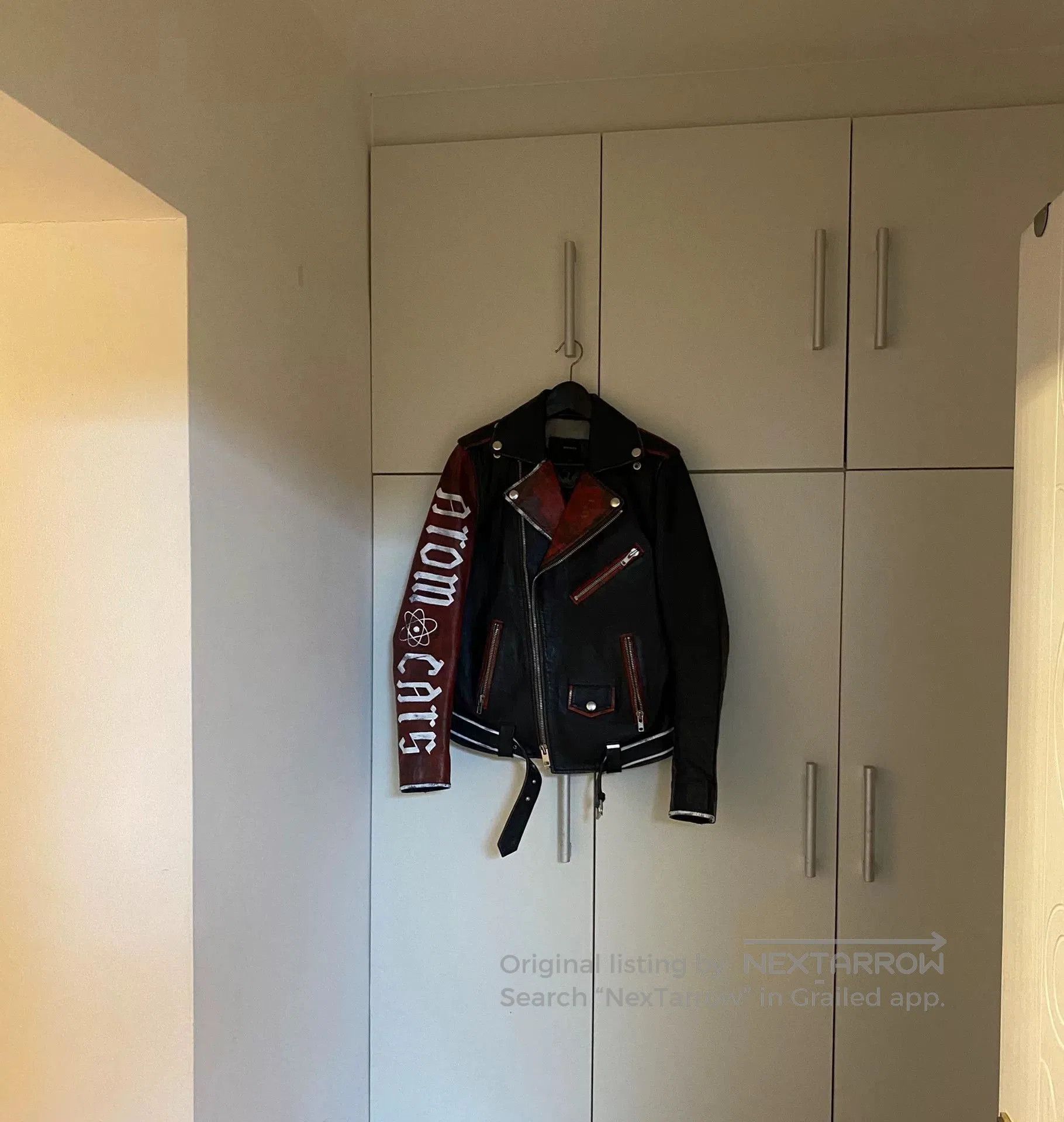 Diesel Diesel Fallout 4 Atom Cat Leather Jacket. Size US M / EU 48-50 / 2 - 5 Thumbnail