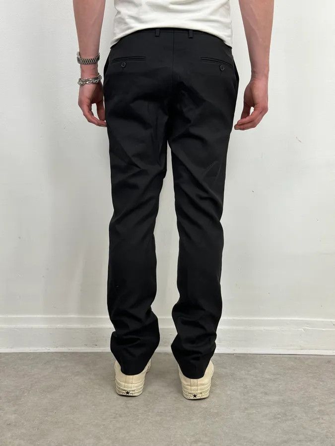 Saint Laurent Paris SS2012 Saint Laurent Black Classy Tailored Pants by Hedi Slimane Size US 32 / EU 48 - 4 Thumbnail