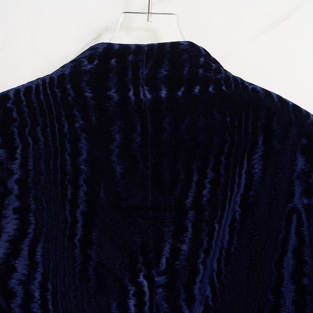 Emporio Armani Emporio Armani Men's Zebra Print Velvet Jacket Size US M / EU 48-50 / 2 - 6 Thumbnail