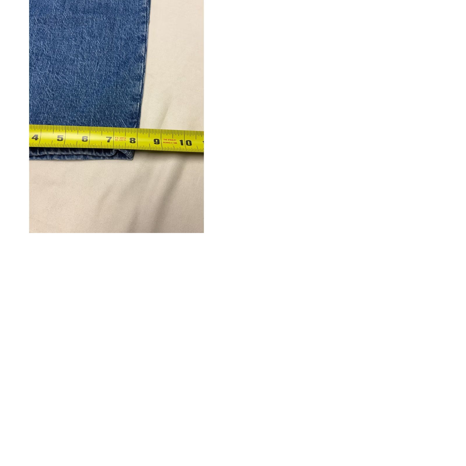 Madewell VINTAGE Madewell The Perfect Vintage Wide-Leg Crop Jean Blue Womens 24P W26 L24 Jeans Regular High-Rise 5-Pocket Cotton Blend Stretch Denim Size 42" / US 20 - 9 Thumbnail