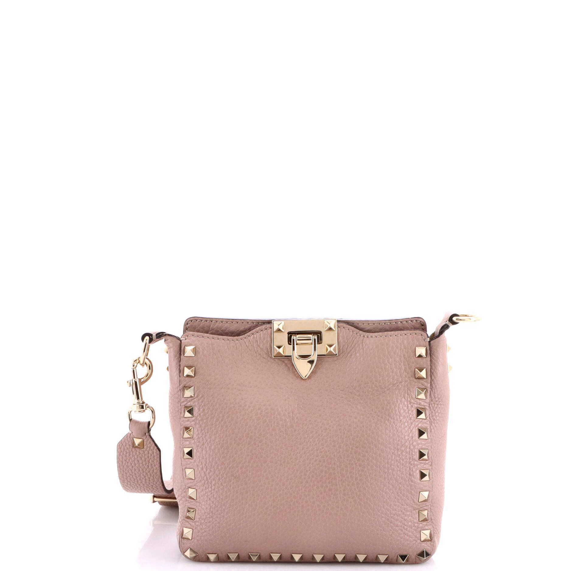 Valentino Rockstud Flip Lock Messenger Bag Size ONE SIZE - 1 Thumbnail