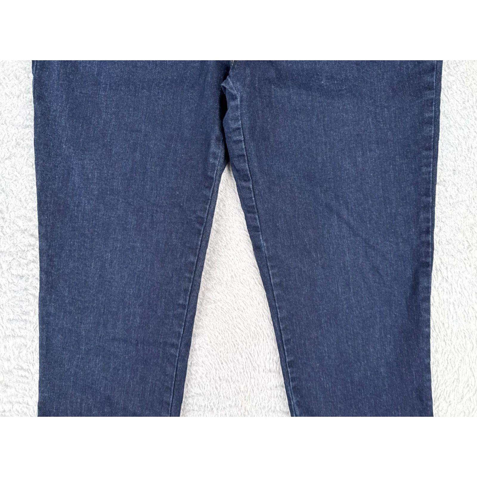 Vintage St. John's Bay Jeans Womens 10 Blue Denim Capri Dark Wash Mid 32x22 Size 32" / US 10 / IT 46 - 3 Thumbnail