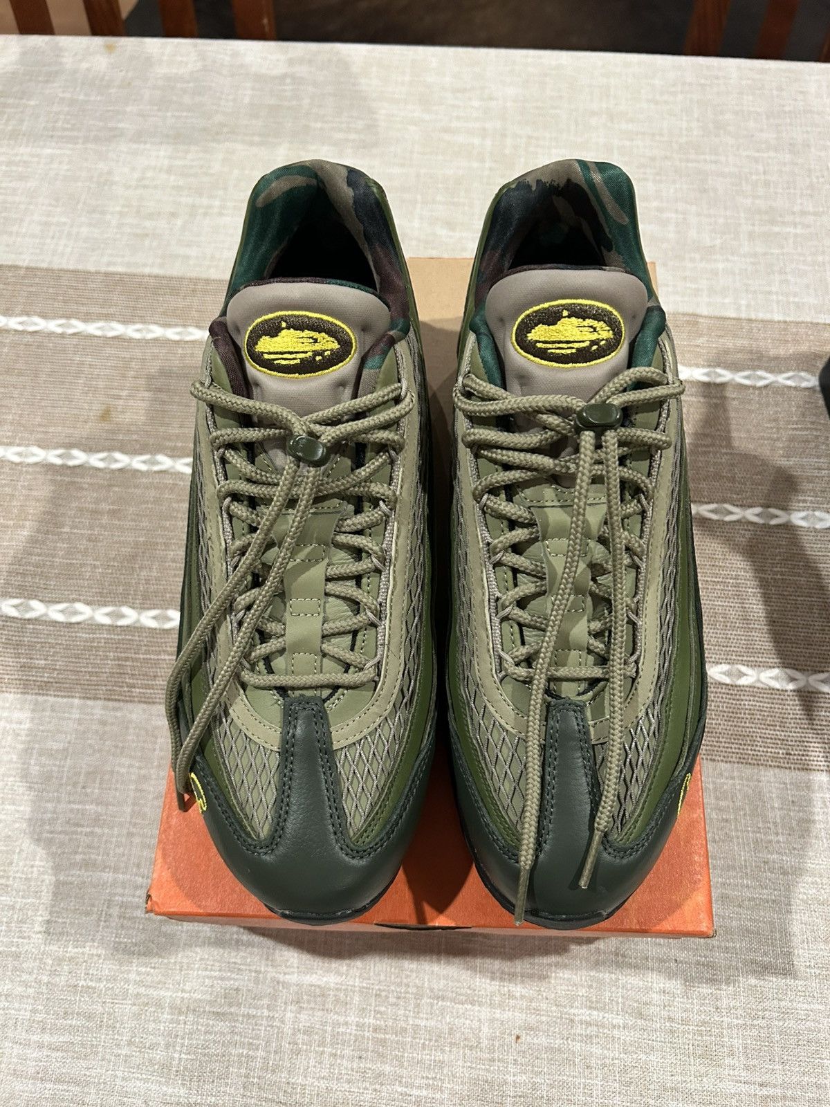 Corteiz × Nike Corteiz x Air Max 95 SP “Rules the world - sequoia” Size US 12 / EU 45 - 5 Thumbnail