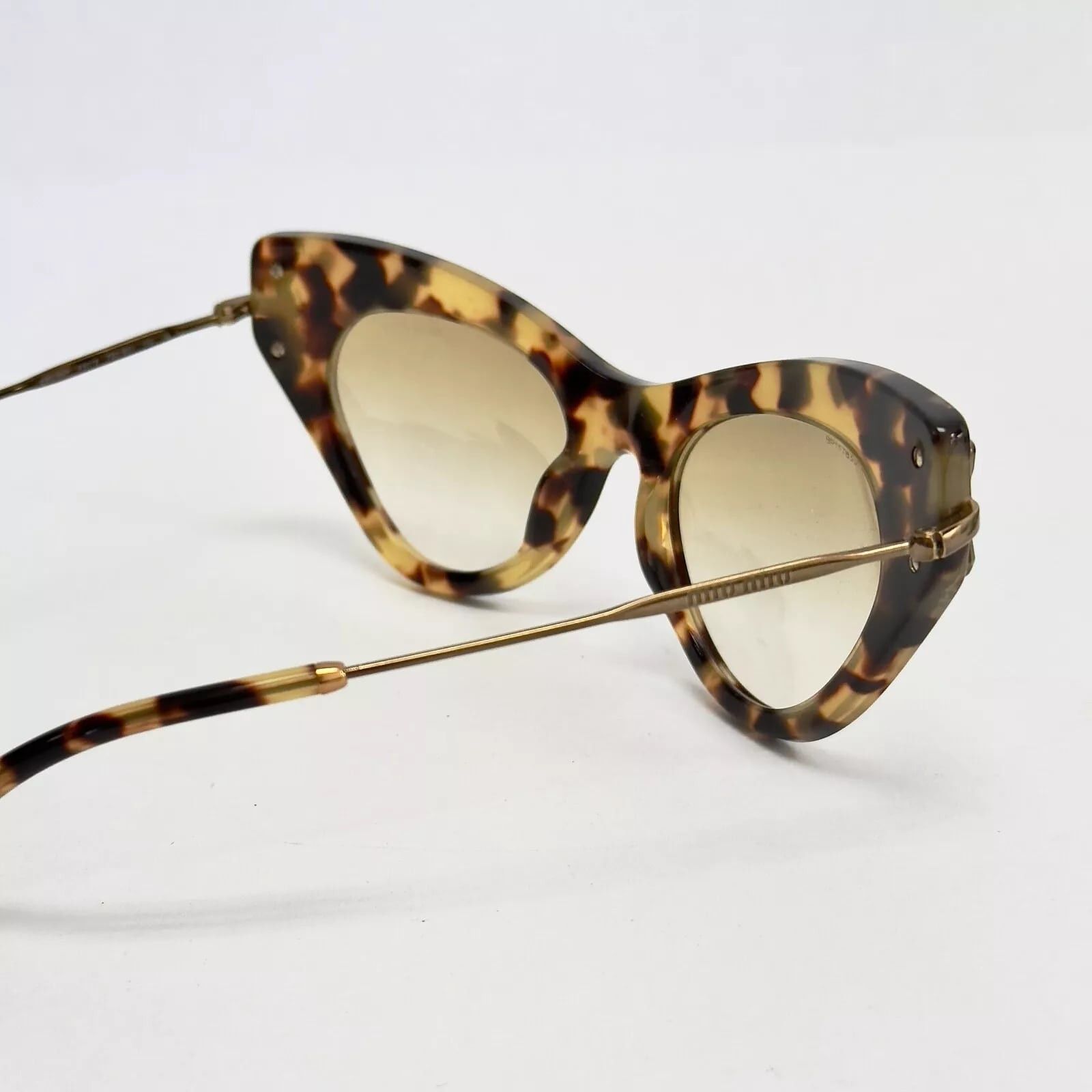Miu Miu MIU MIU Glow 04P Brown Havana Crystal Jewel Strass MU04PS Size ONE SIZE - 3 Thumbnail