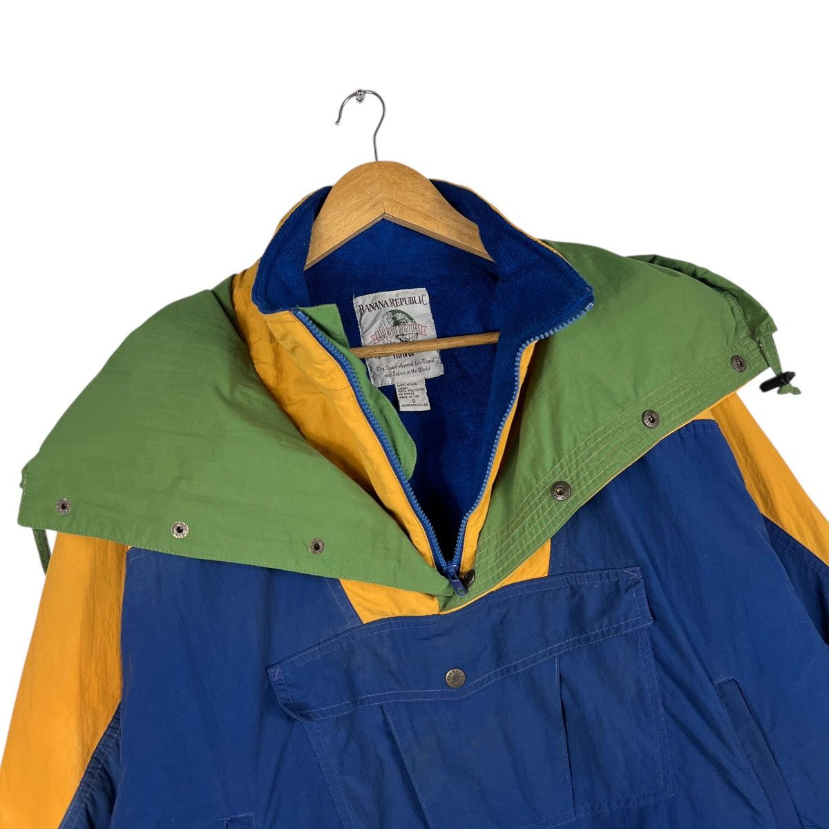 Banana Republic Vintage Banana Republic Anorak Travel Jacket Made In Usa Size US S / EU 44-46 / 1 - 9 Thumbnail