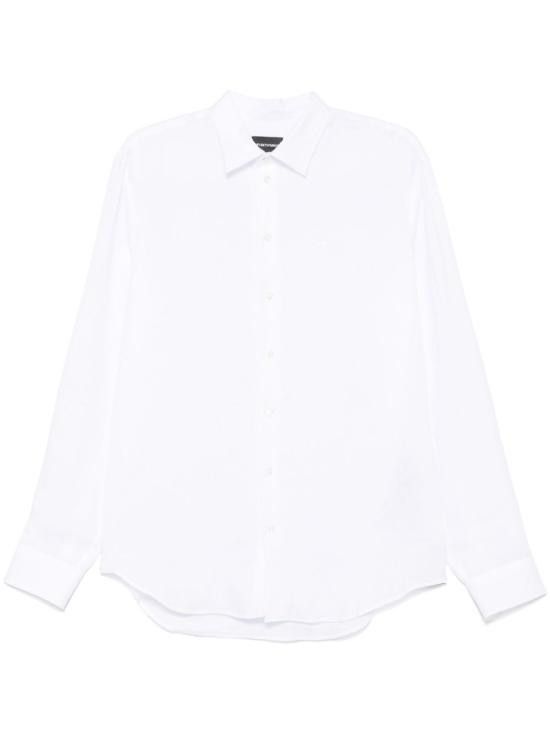 Emporio Armani EMPORIO ARMANI Men Long Tops 01SM0L 010F9100 White Size US S / EU 44-46 / 1 - 1 Thumbnail